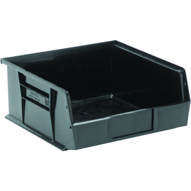Ultra Stack and Hang Bins 10.88" W x 11" D x 5" H - Conductive Black - Case of 6