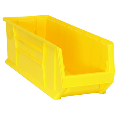 Hulk Bins 29.88" W x 11" D x 10" H - Yellow - Case of 4