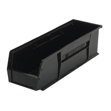 Ultra Stack and Hang Bins 18" W x 5.5" D x 5" H - Black - Case of 12