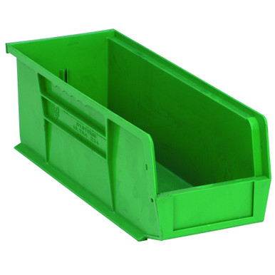 Ultra Stack and Hang Bins 14.75" W x 5.5" D x 5" H - Green - Case of 12