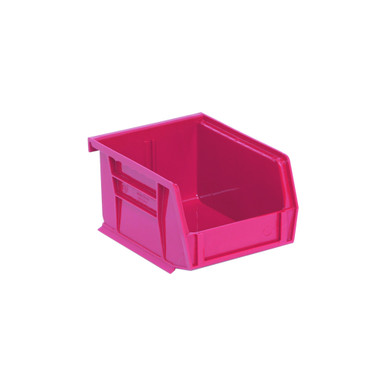 Ultra Stack and Hang Bins 5.38" W x 4.13" D x 3" H - Pink - Case of 24