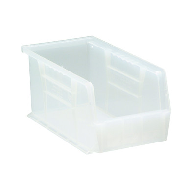 Ultra Stack and Hang Bins 10.88" W x 5.5" D x 5" H - Clear - Case of 12