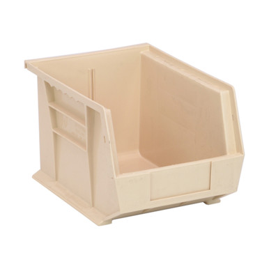 Ultra Stack and Hang Bins 10.75" W x 8.25" D x 7" H - Ivory - Case of 6