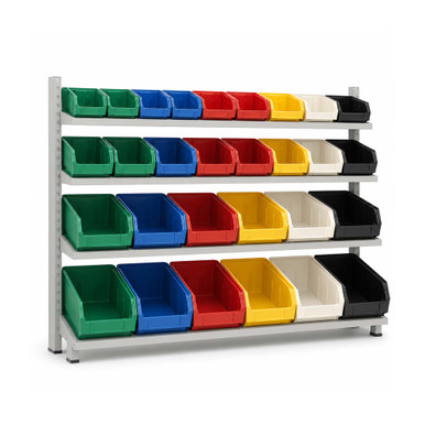 Blue Magnum Series Bin 19.75'' L x 12.38'' W x 11.88'' H Case of 3 - alternate view (19.75 in W x 11.875 in D x 12.625 i