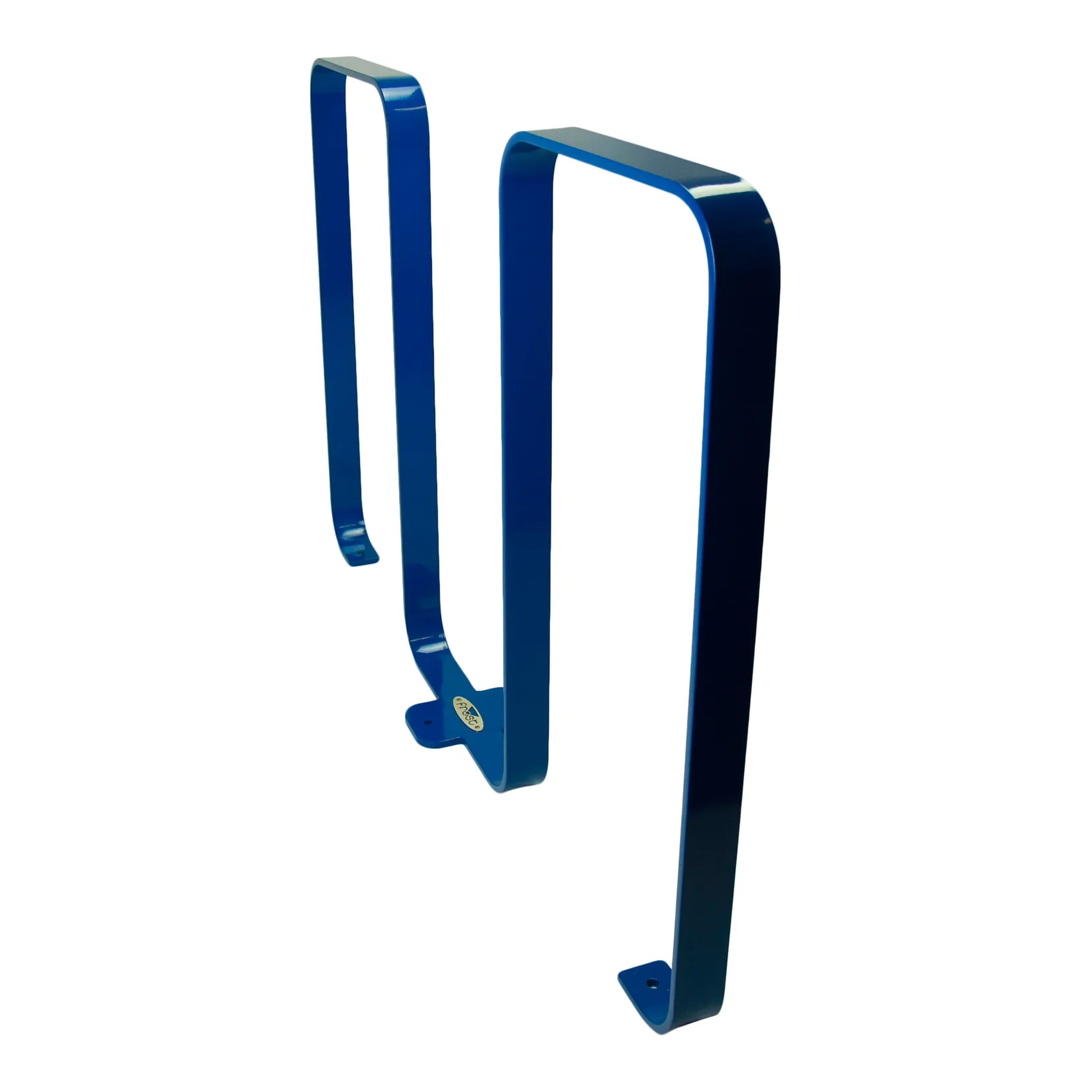 Blue Linguini five-bike steel bike rack, manufacturer part number 2080-BLUE