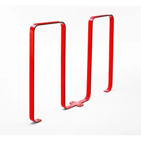 Linguini 5-Bike Steel Bike Rack, Red