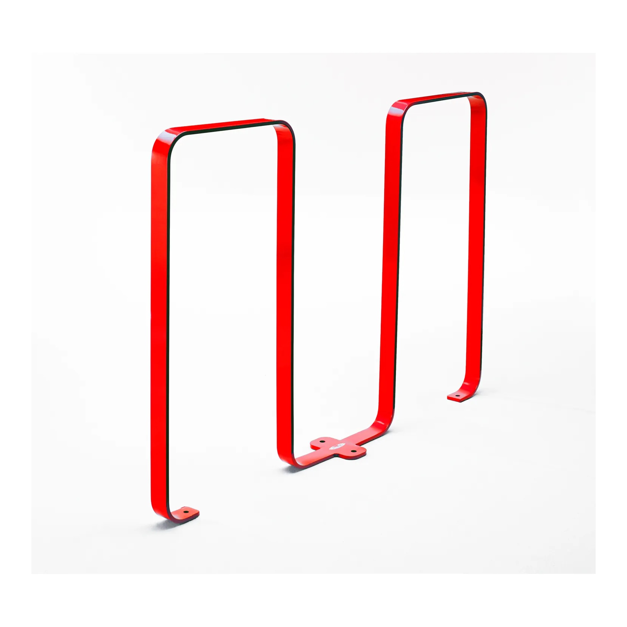 Linguini 5-Bike Steel Bike Rack, Red