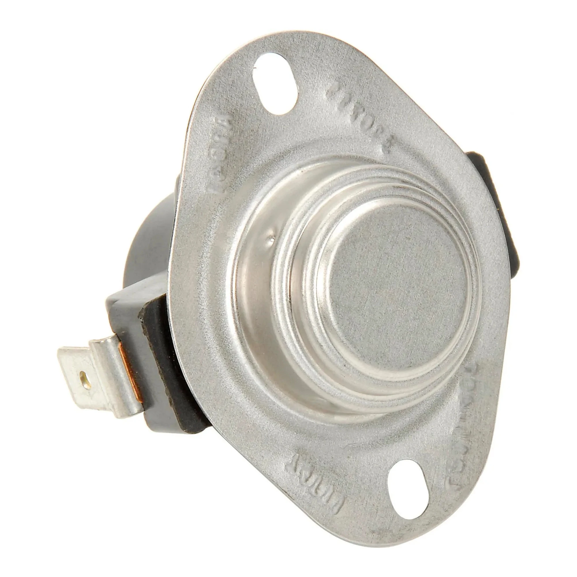 Adjustable open-on-rise thermostat with dial knob