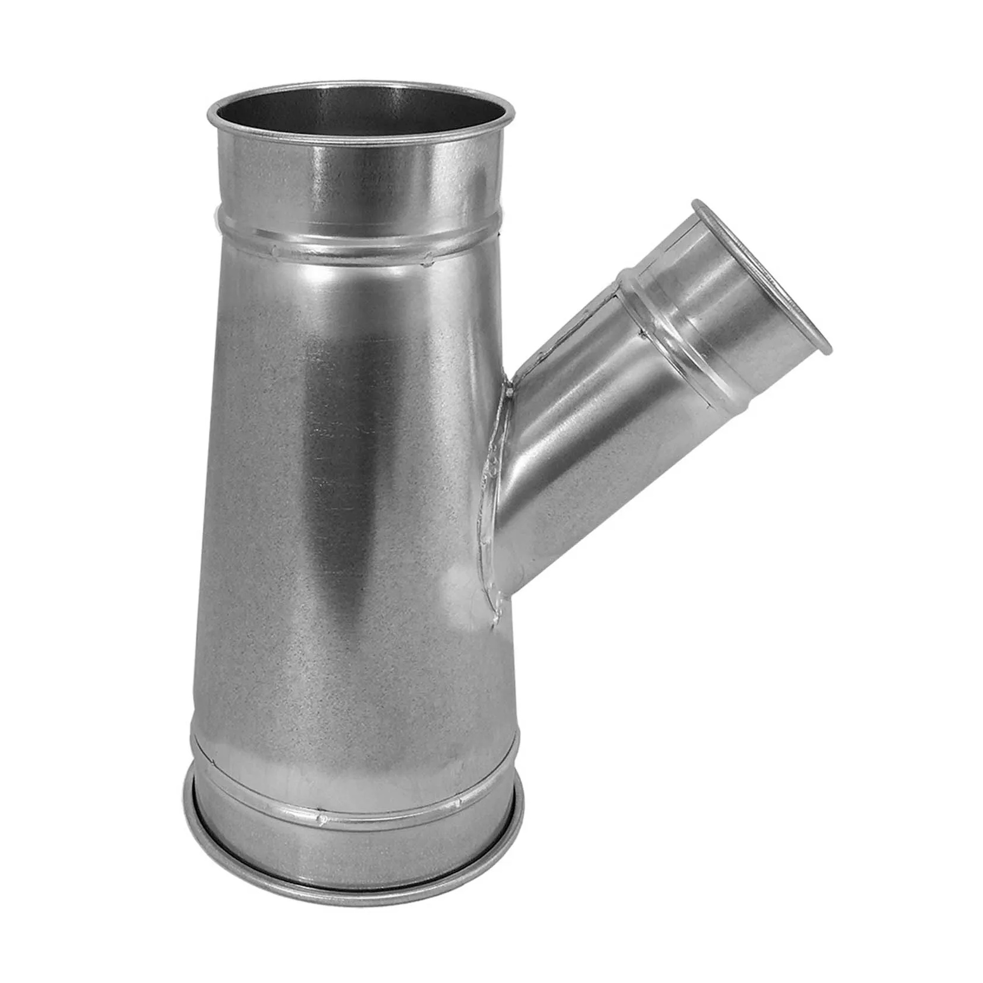 5 in. 30-Degree Galvanized Steel Duct Branch