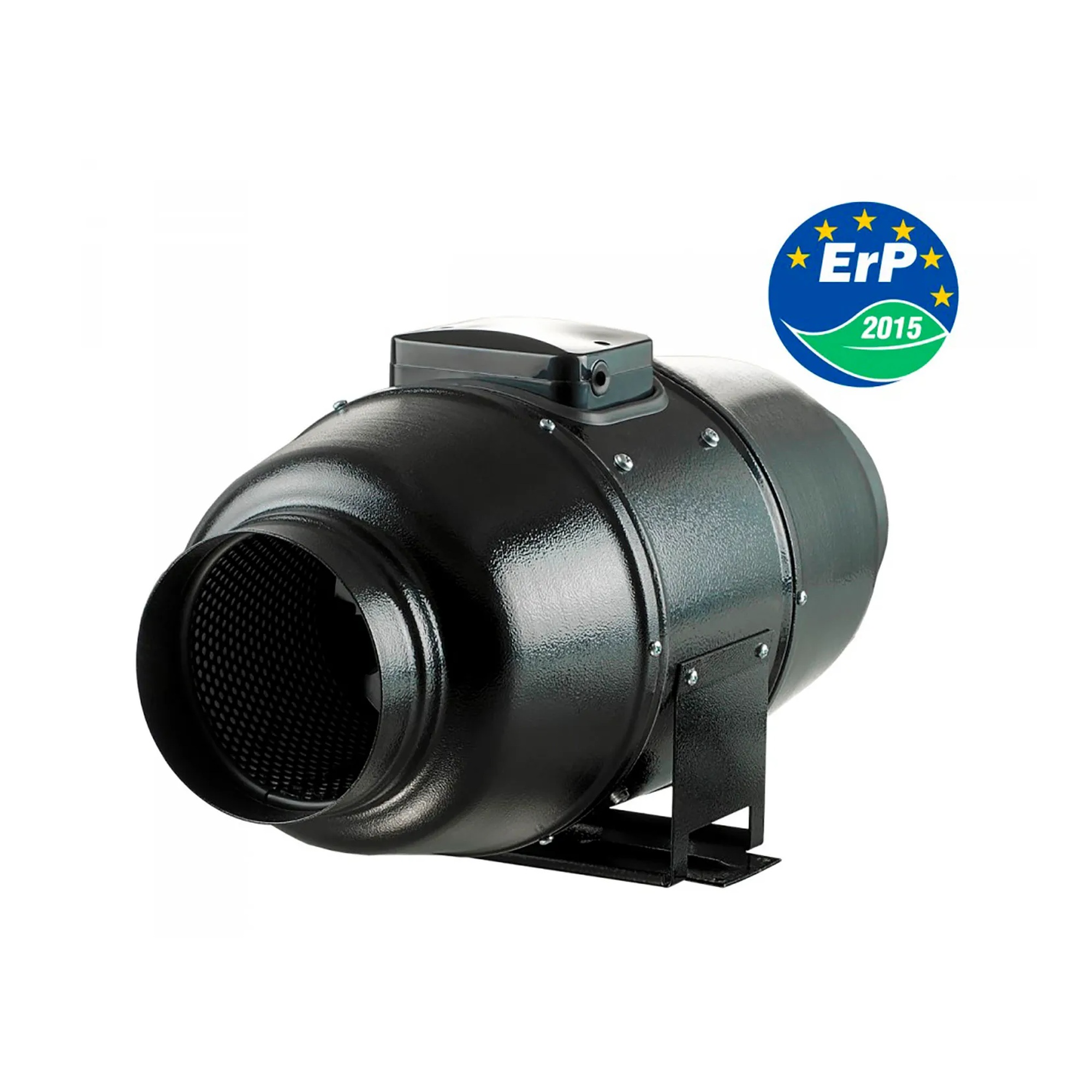 8-Inch Inline Mixed-Flow Duct Fan, 349/473 CFM, 120V - 9-11/16 in W x 10-15/16 in H x 23 D