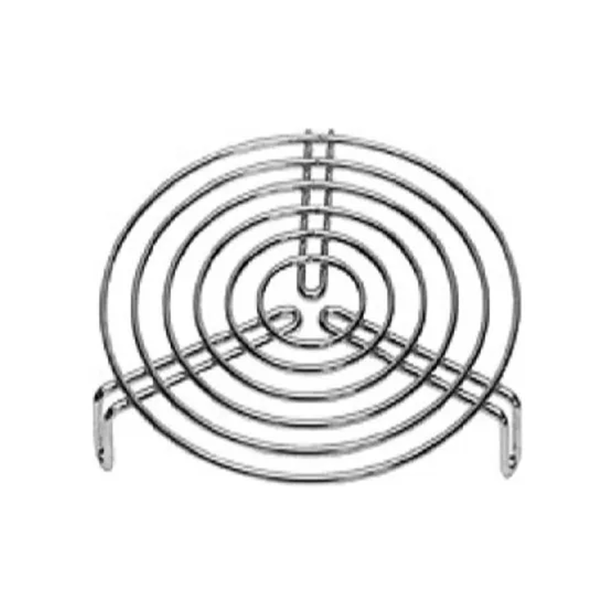 12-Inch Duct Zinc Chromate-Plated Steel Inlet Guard