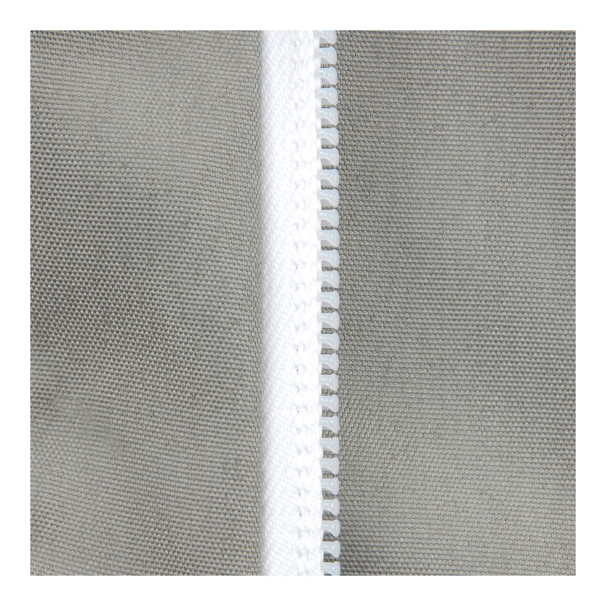 Gray 20-inch-diameter 45-degree left-hand fabric duct elbow