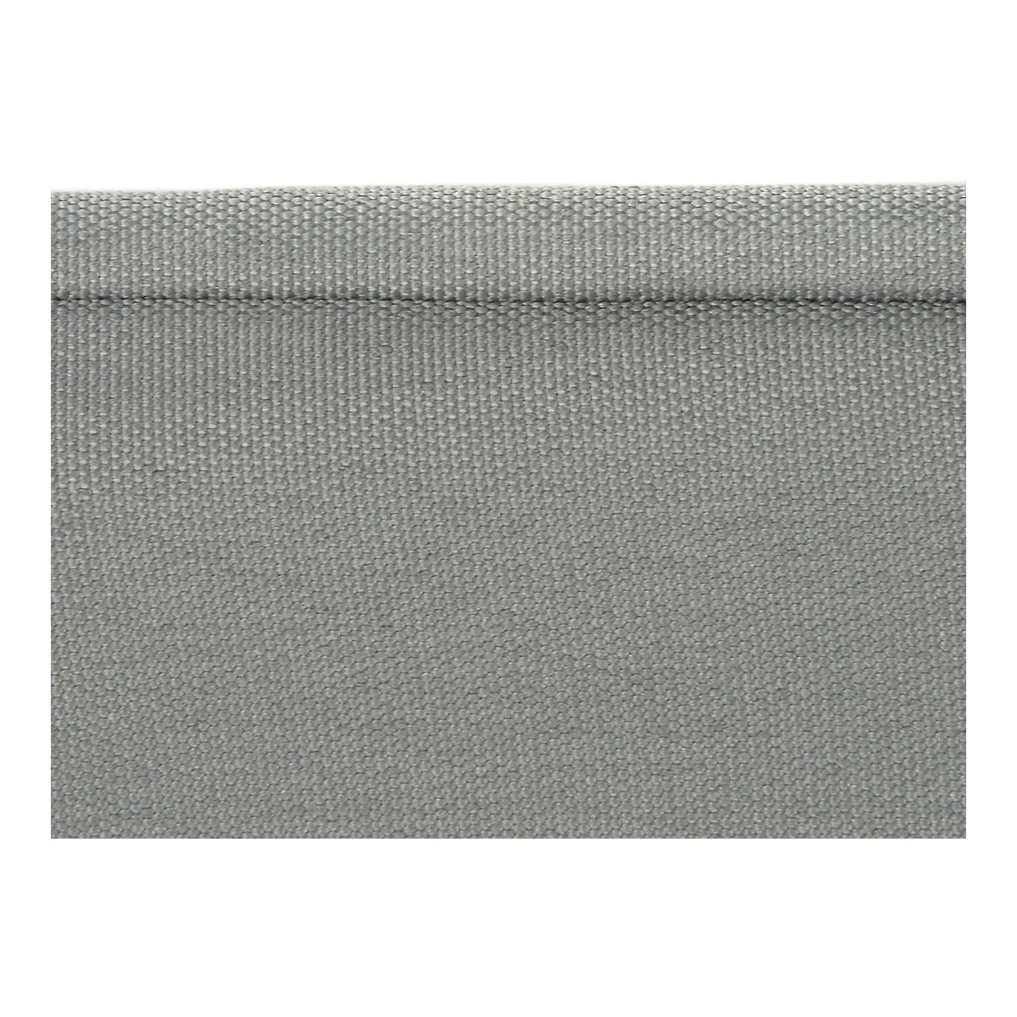 Gray fabric duct straight section with vent holes for 250 CFM airflow