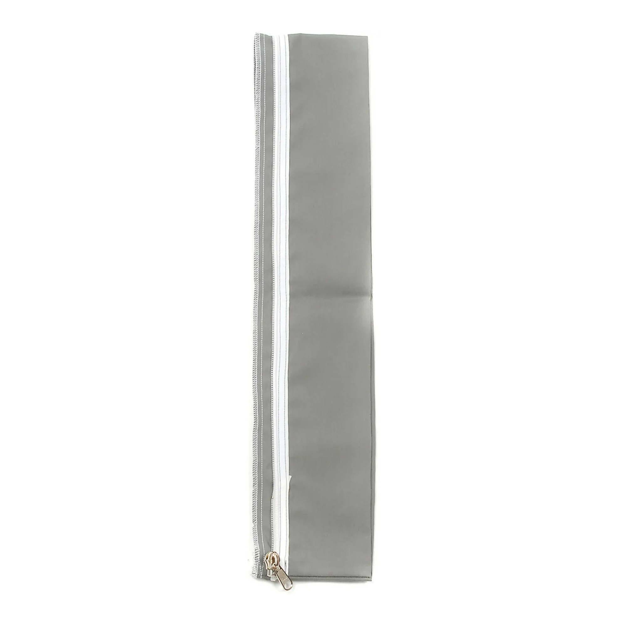 Gray 20-inch fabric duct inlet section