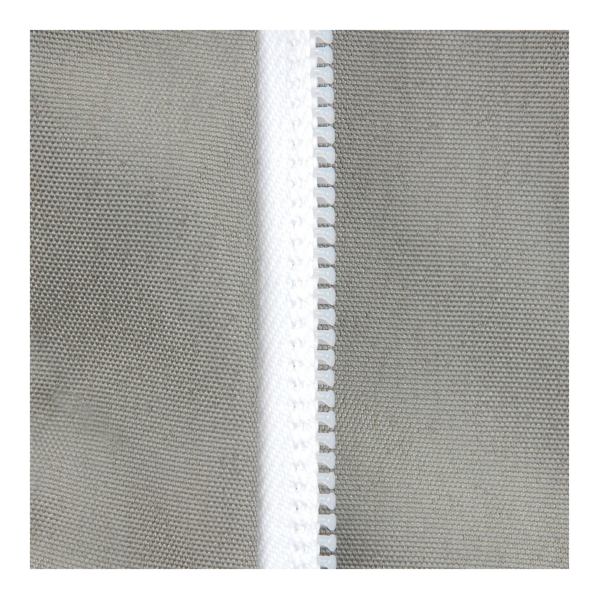 Gray 20-inch fabric duct inlet section