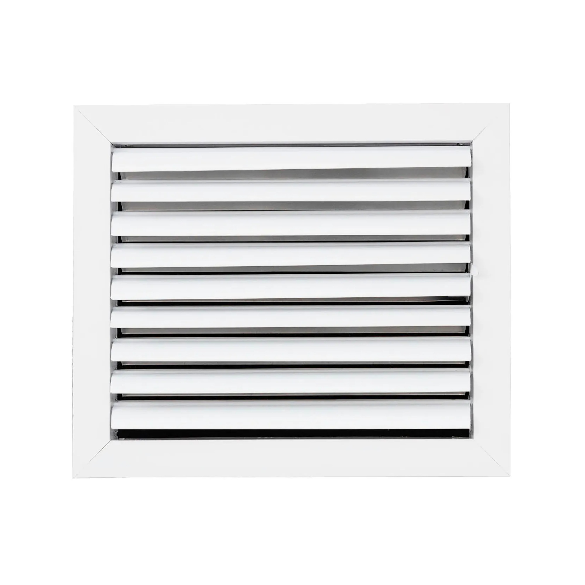 1-Way Adjustable Aluminum Ceiling Diffuser, White, for 14 x 10 in. Duct Opening
