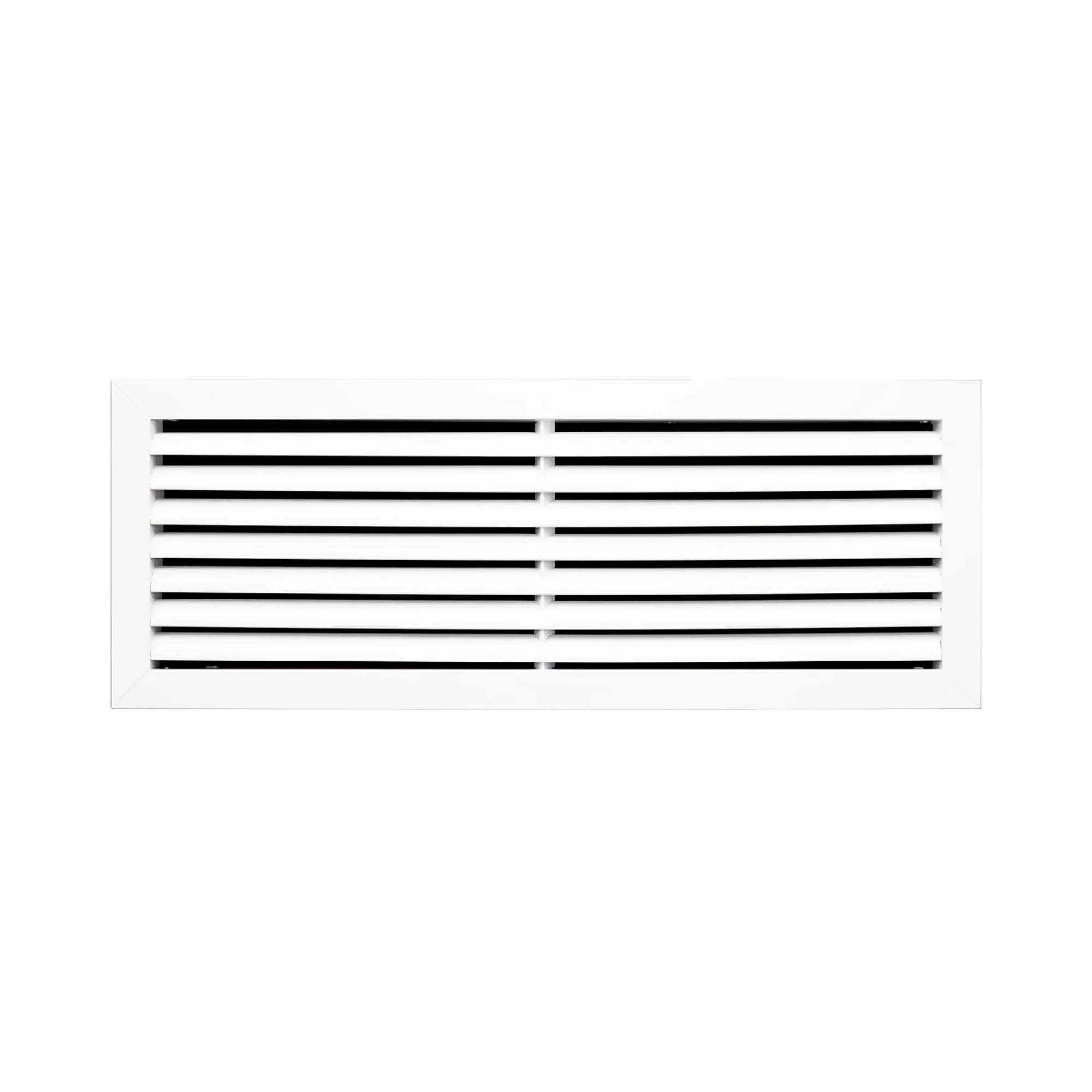 White Aluminum Return Air Grille for 24 x 8 Duct Opening