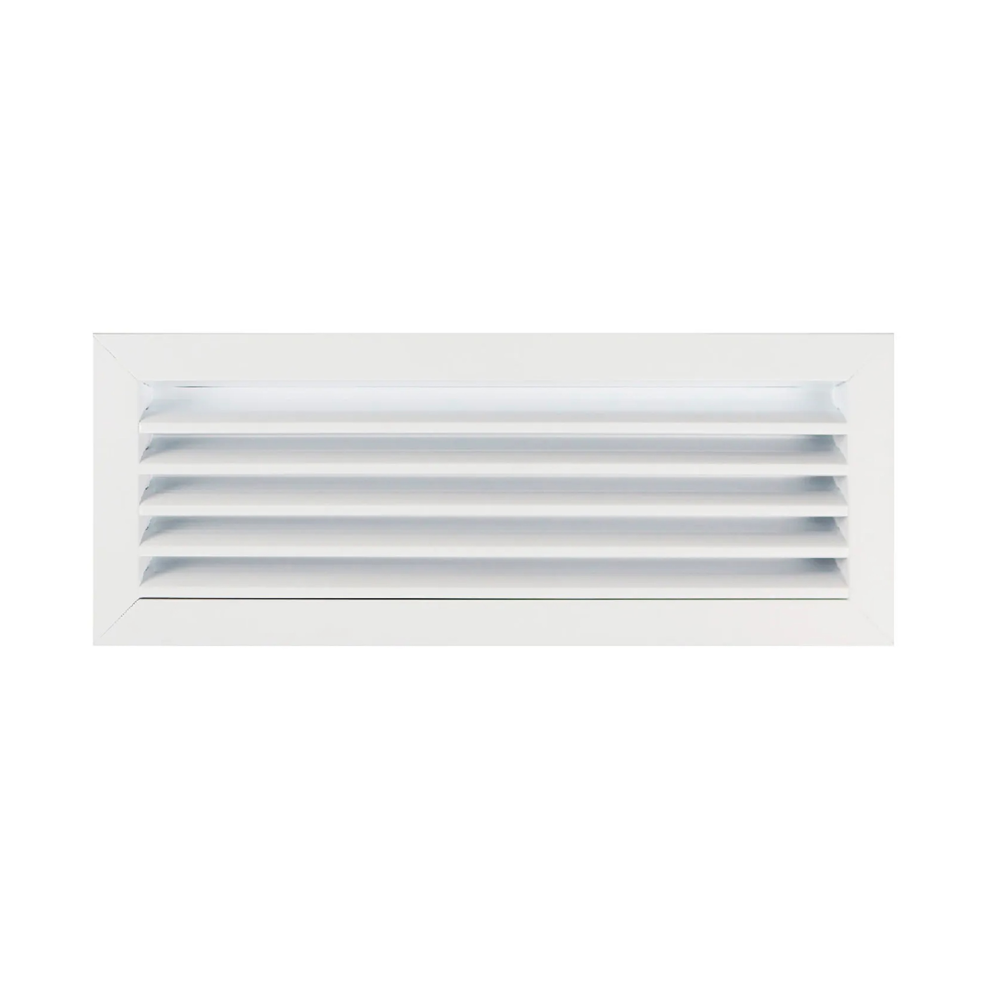 Exterior Aluminum Return Air Grille for 18 x 6 Duct Opening - White