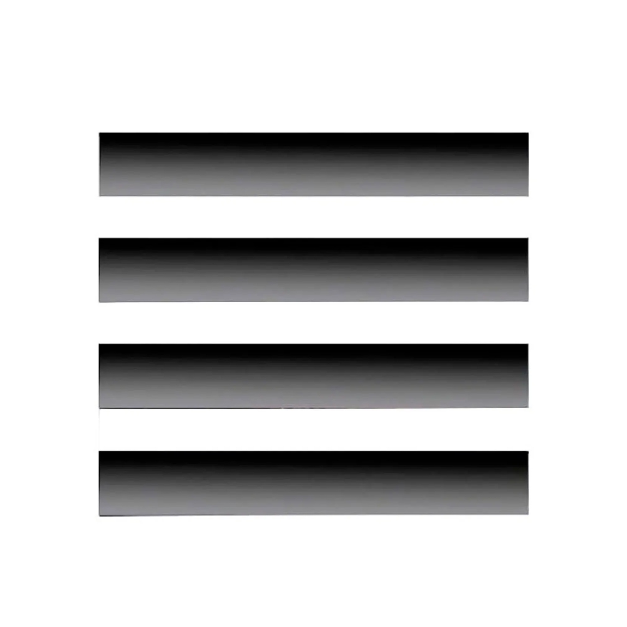 White Aluminum Linear Slot Diffuser for 8 x 8 Duct Openings