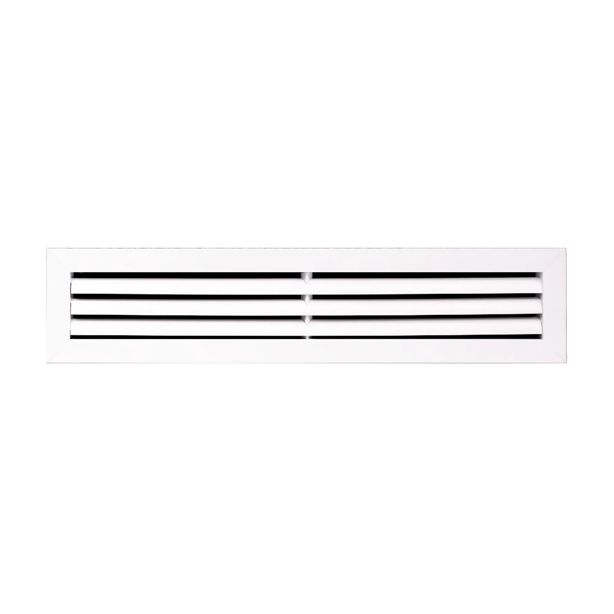 White Aluminum Return Air Grille for 24 x 4 Duct Openings