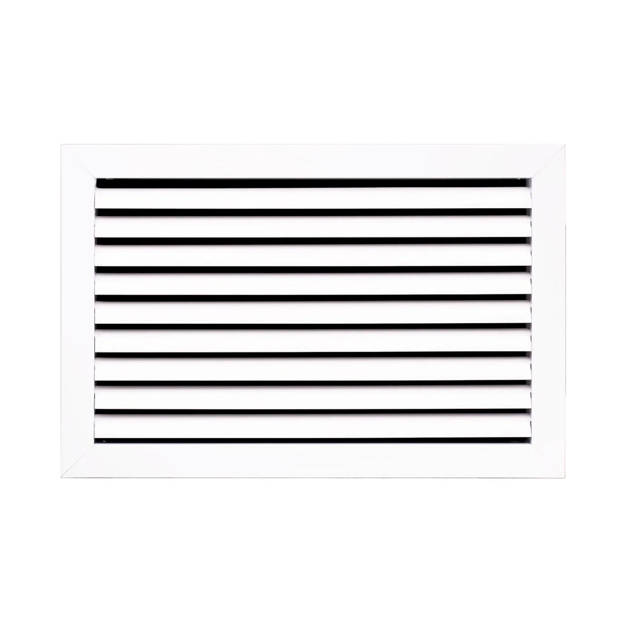 White Aluminum Return Air Grille for 16 x 10 Duct Openings