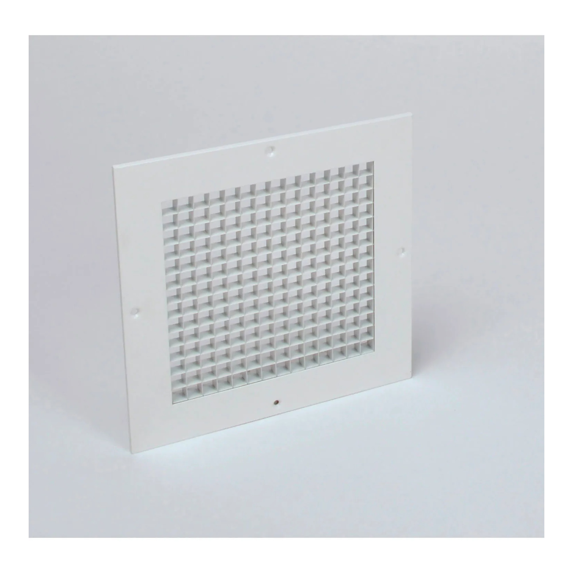 12 x 12 White Aluminum Eggcrate Return Grille, Surface Mount, 5-Pack