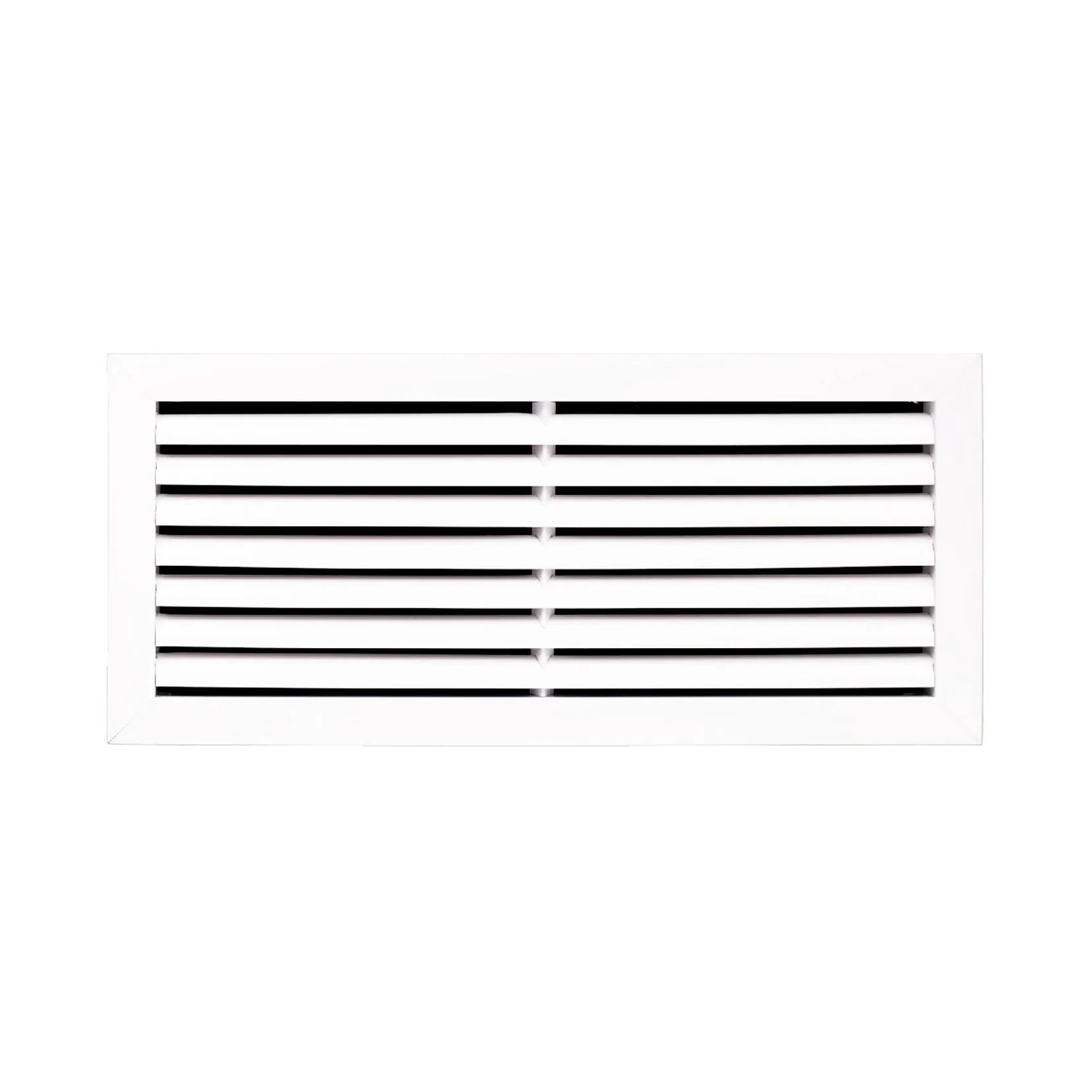 White Aluminum Return Air Grille for 20 x 8 Duct Openings