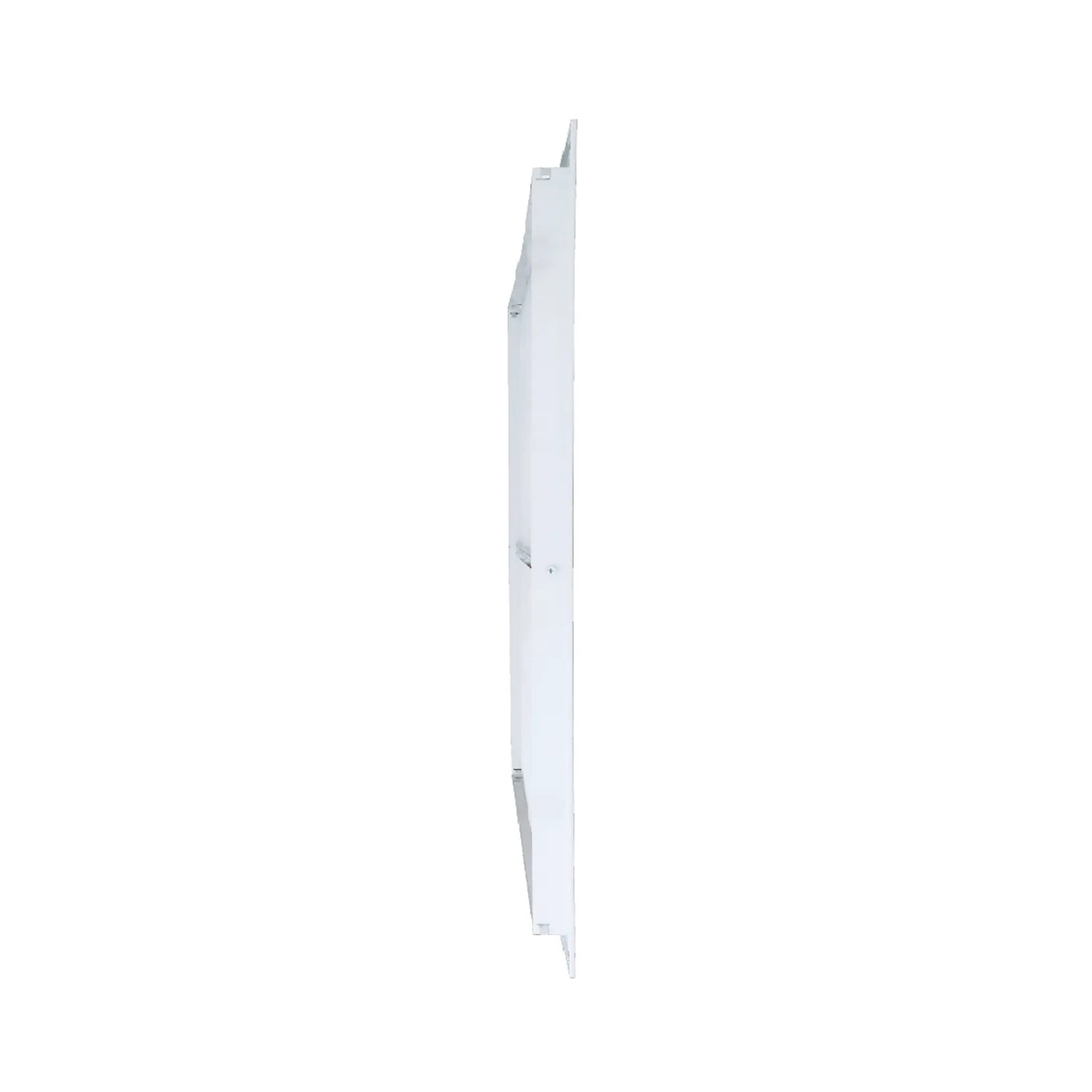 White aluminum return air grille for a 30 x 10 inch duct opening