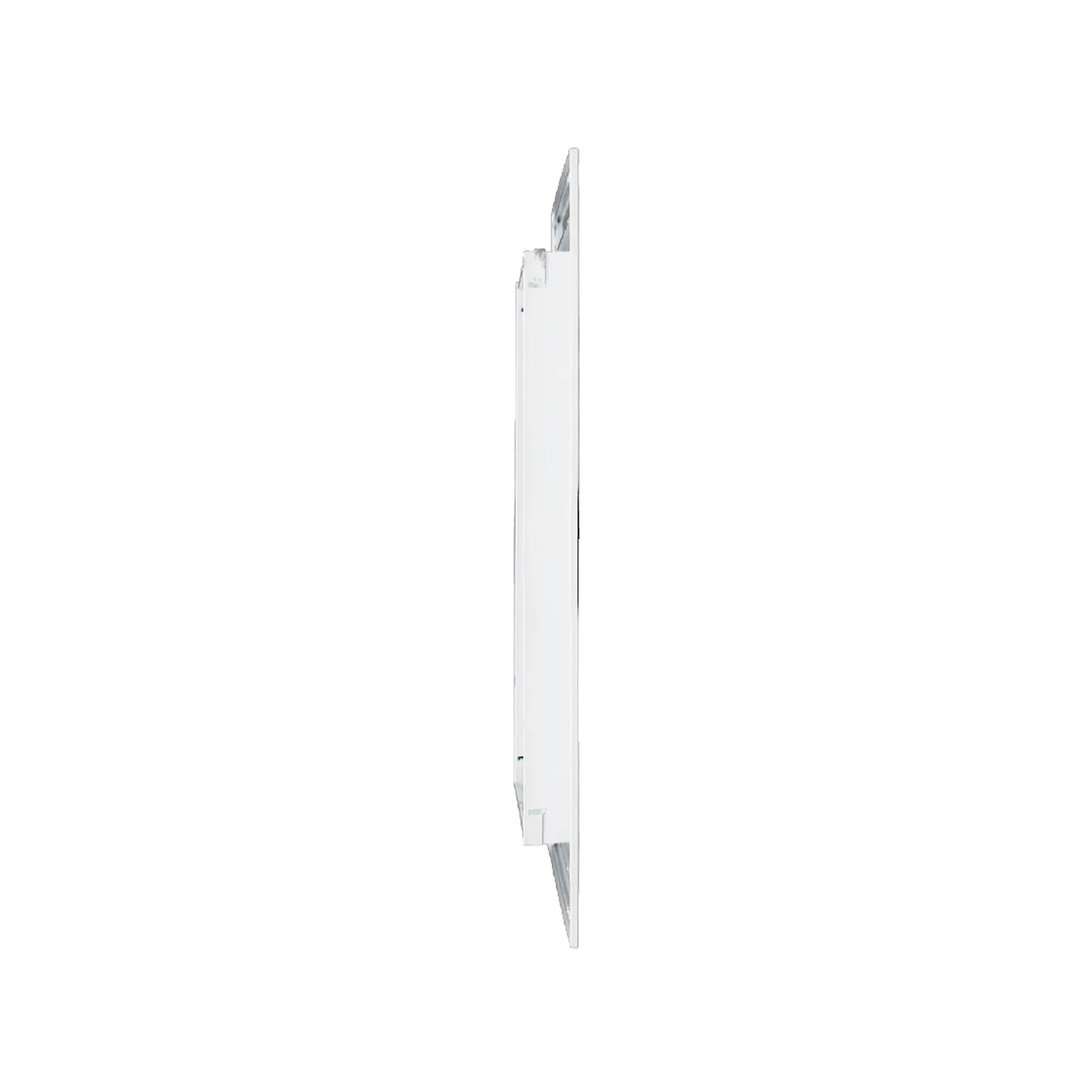White aluminum return air grille for a 12 x 24 inch duct opening