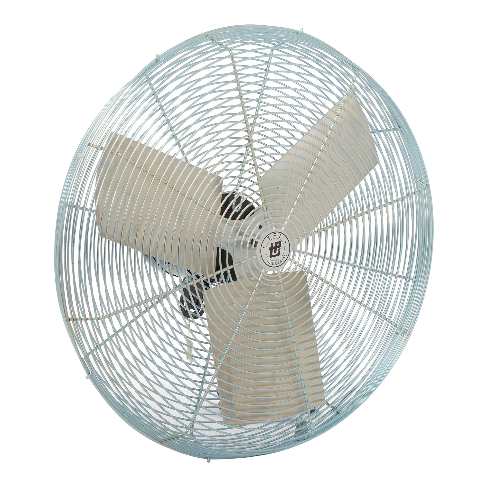 Gray 24-inch two-speed industrial circulator fan head