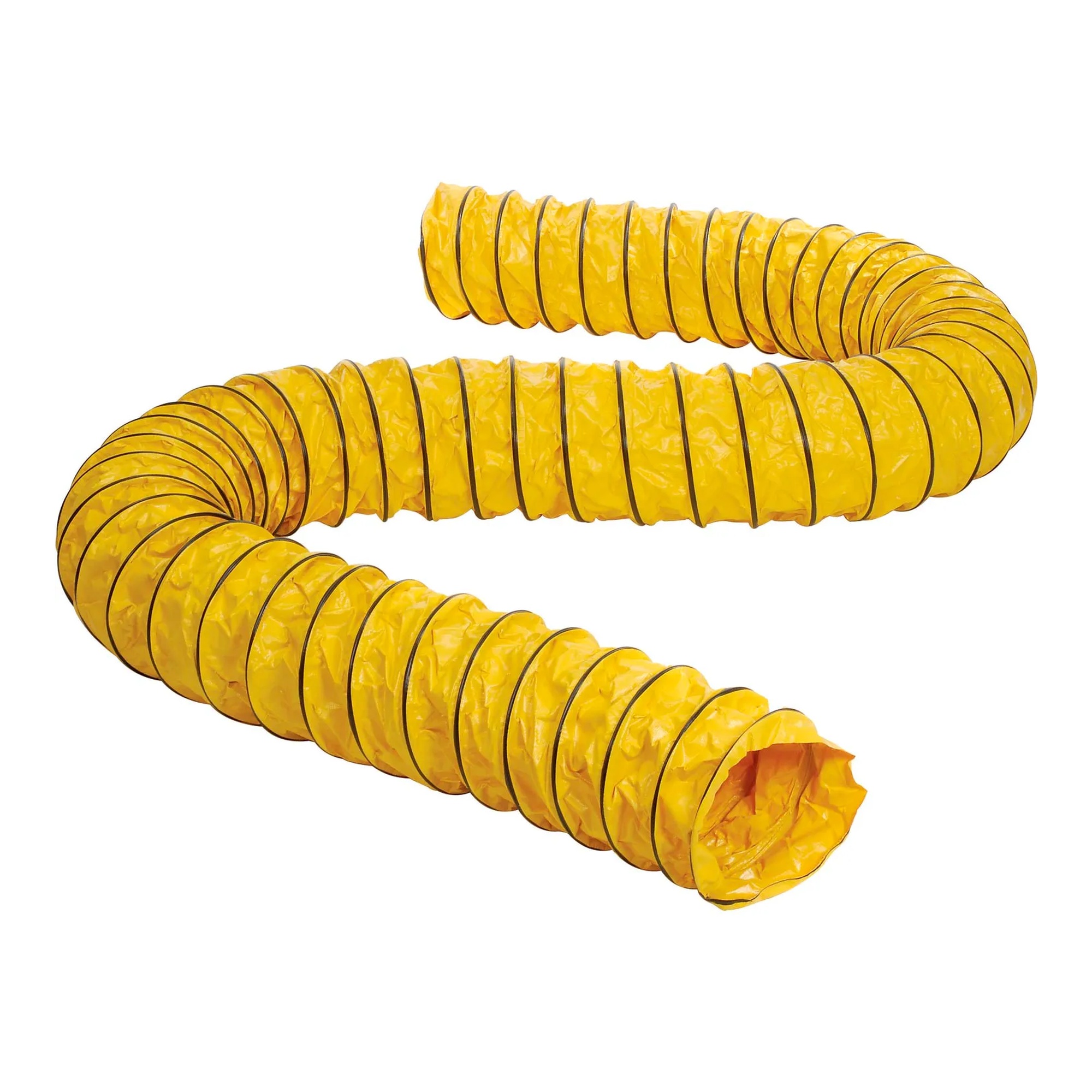 12-Inch Diameter Flexible Duct, 25 Ft., Yellow