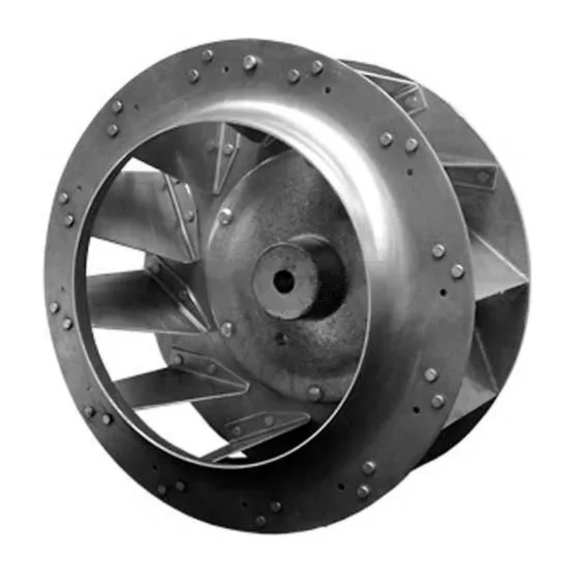 Backward-Inclined Centrifugal Blower Wheel, 10-5/8 in. Diameter