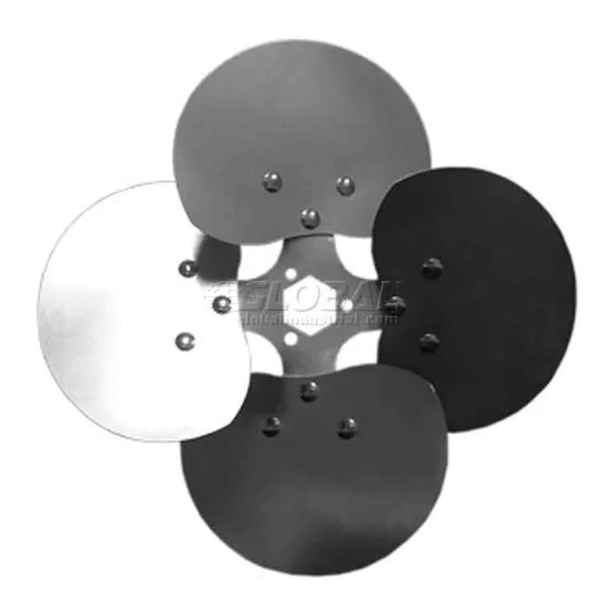 18-Inch Counterclockwise Aluminum Four-Wing Fan Blade