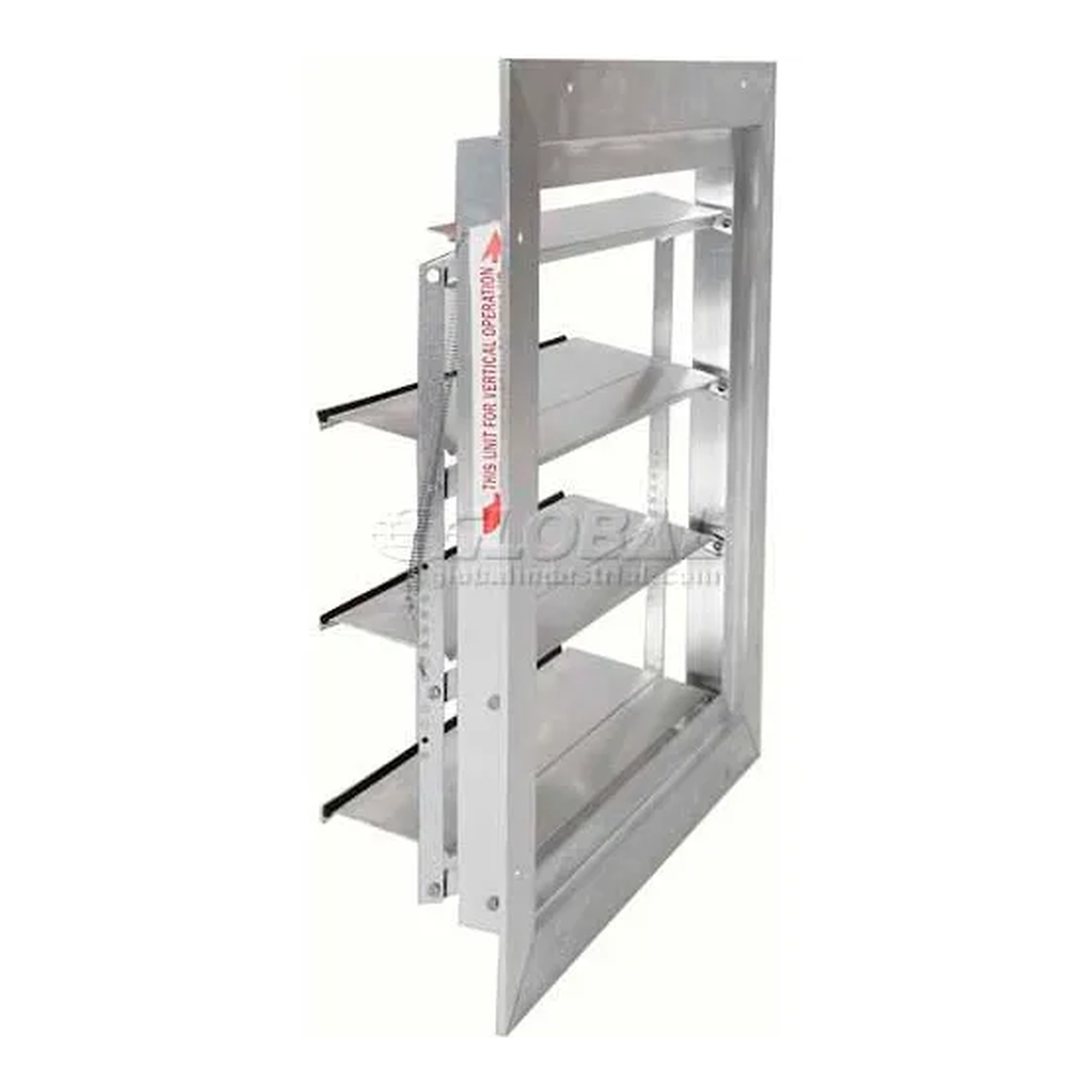 15 in. Aluminum Gravity Intake Wall Shutter