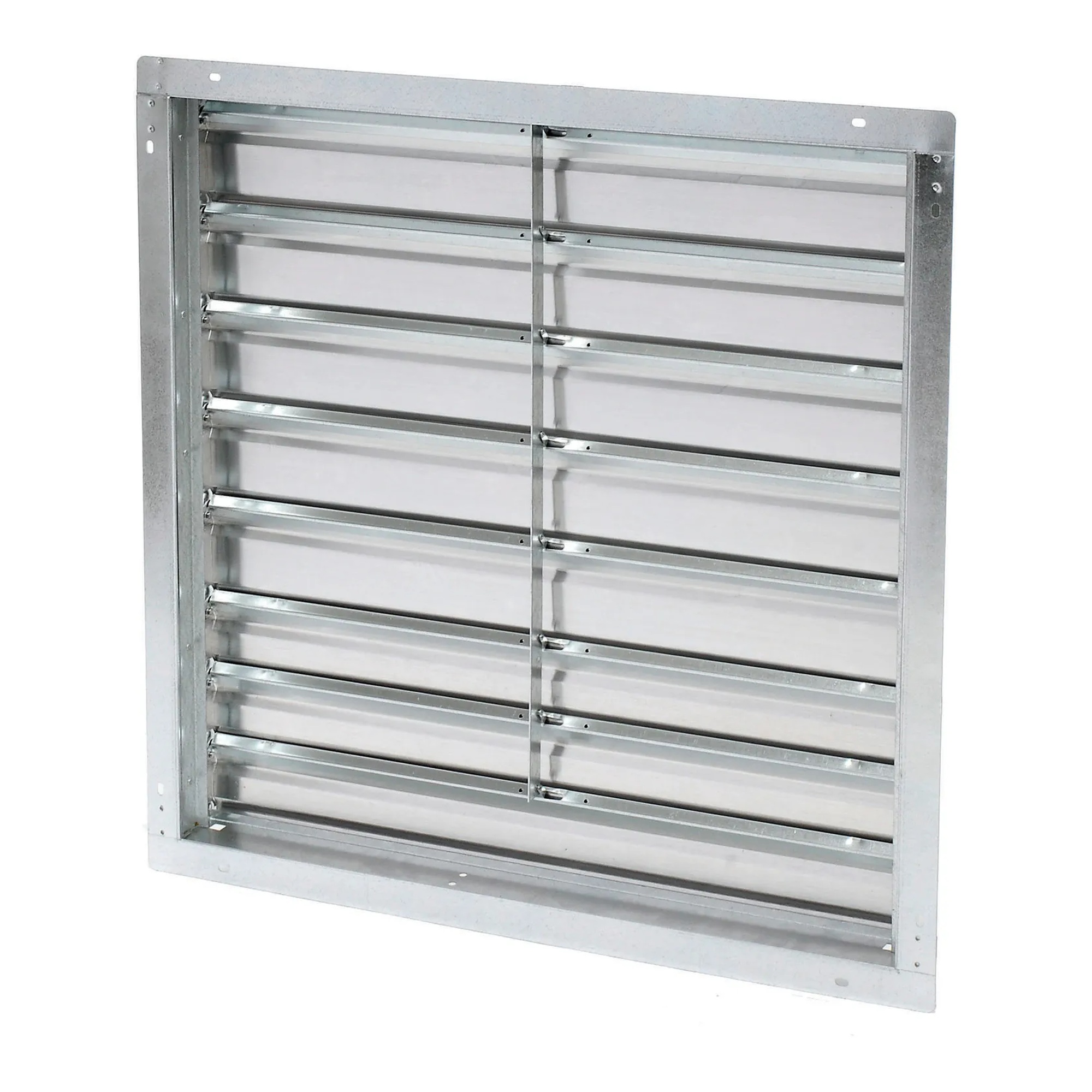 30-inch counterbalanced automatic exhaust shutter