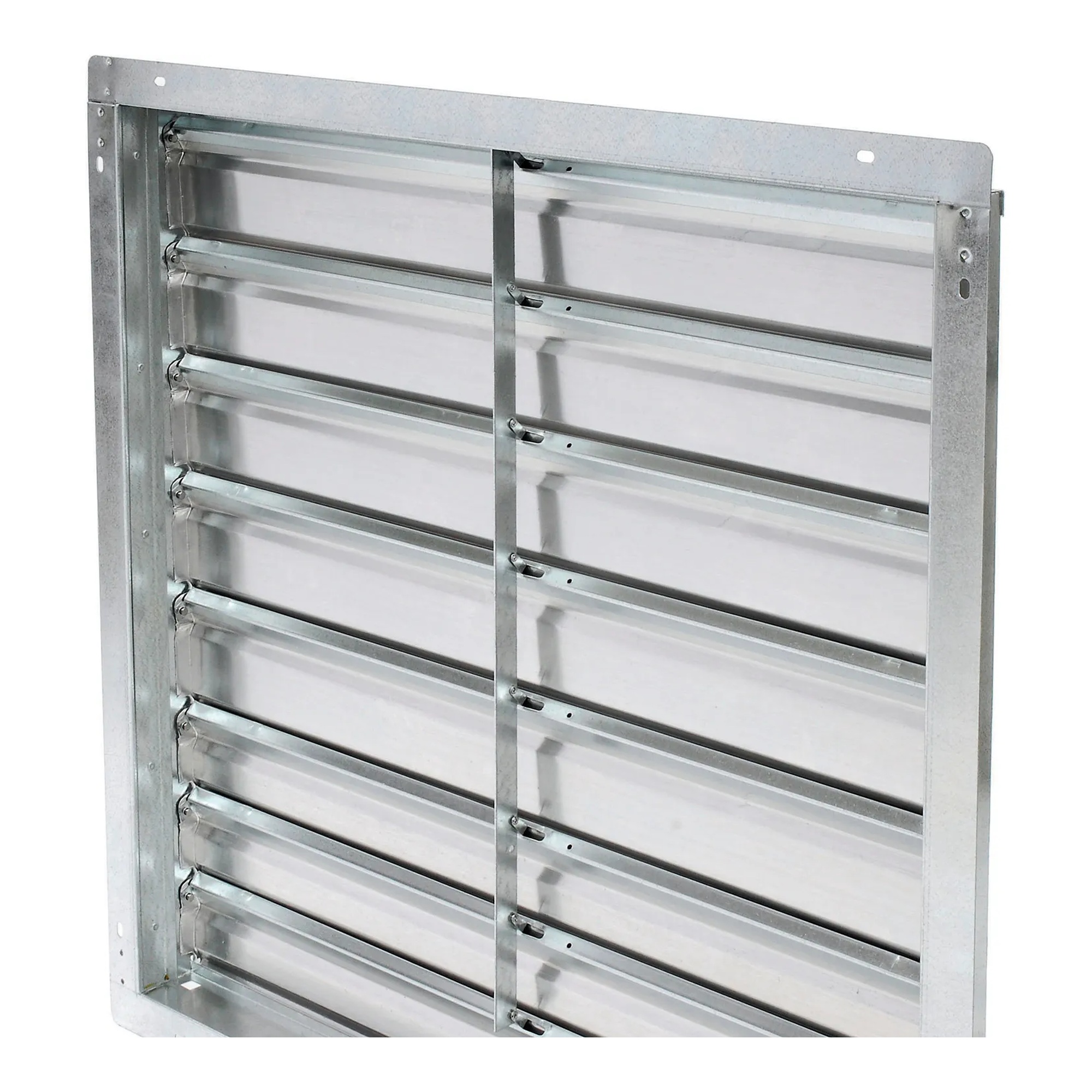 30-inch counterbalanced automatic exhaust shutter
