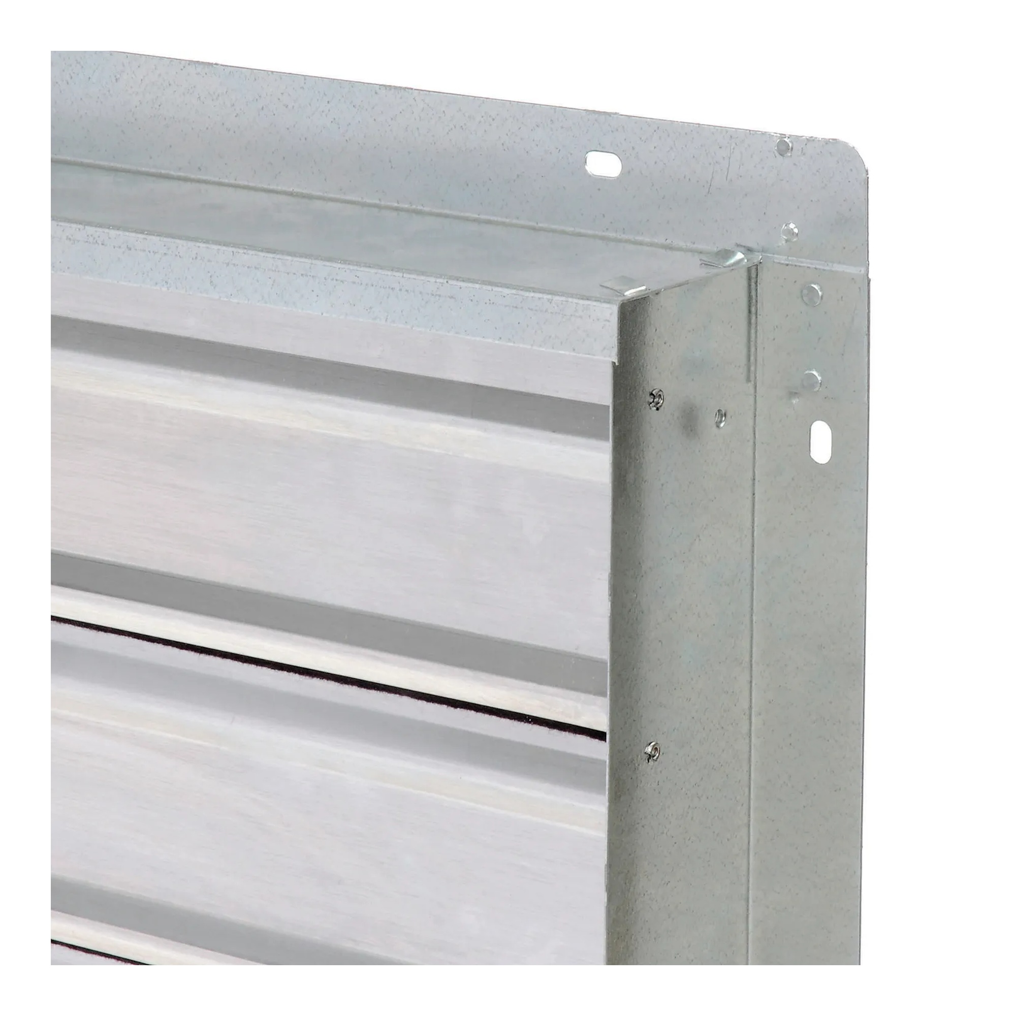 30-inch counterbalanced automatic exhaust shutter