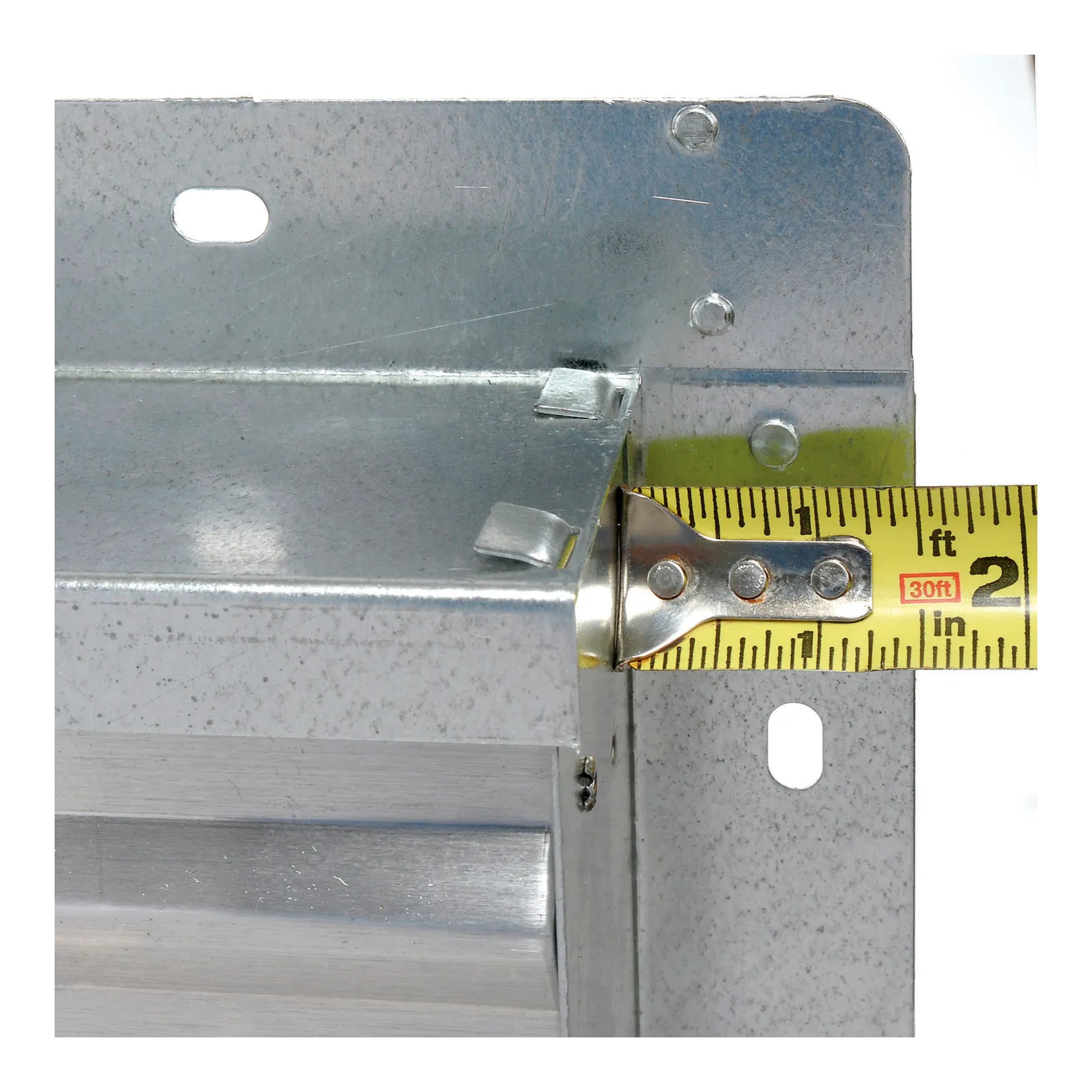 30-inch counterbalanced automatic exhaust shutter