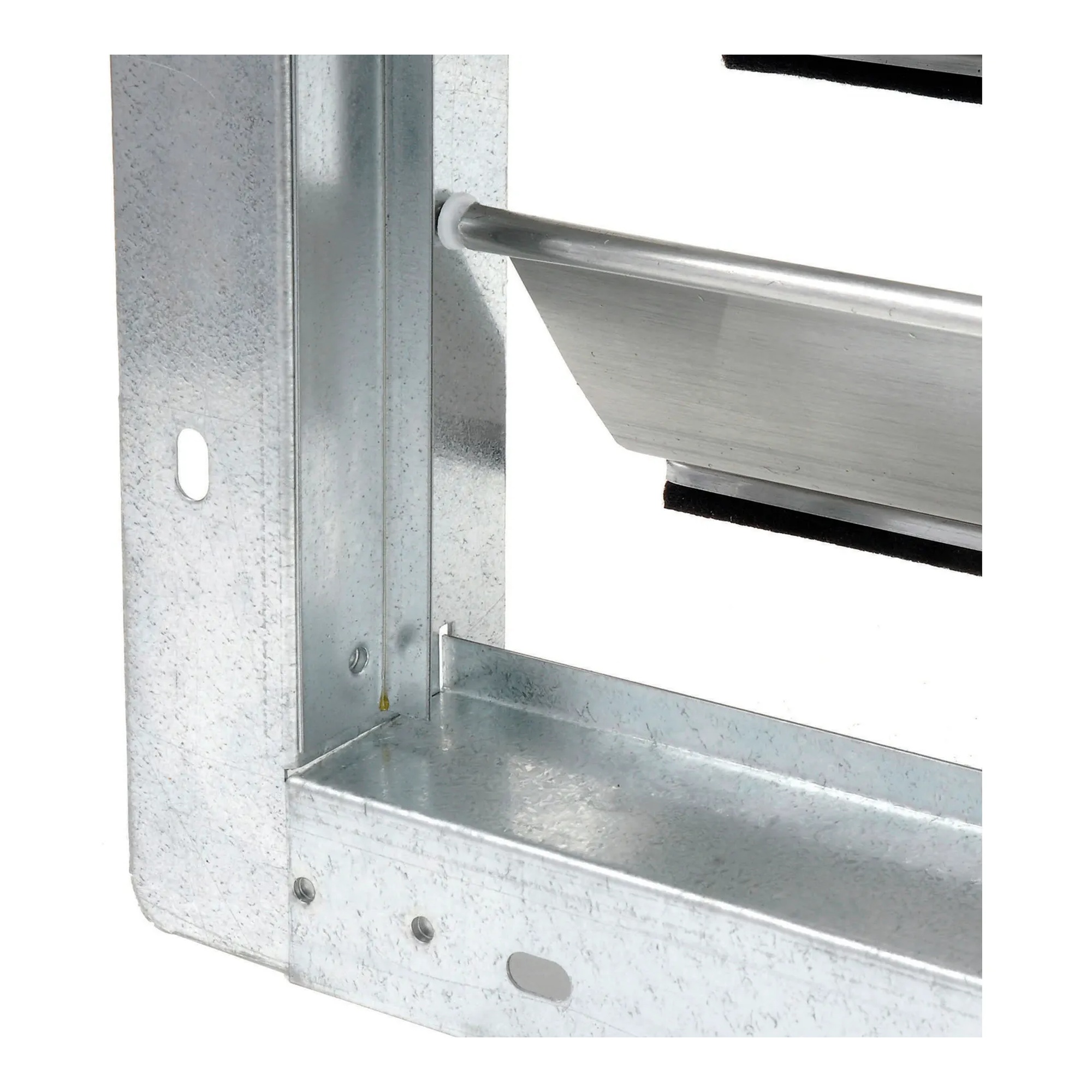 12-inch low-velocity automatic exhaust shutter