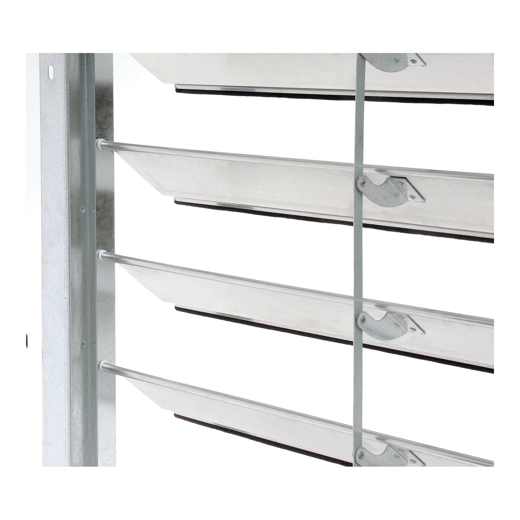 24-inch low-velocity automatic exhaust shutter