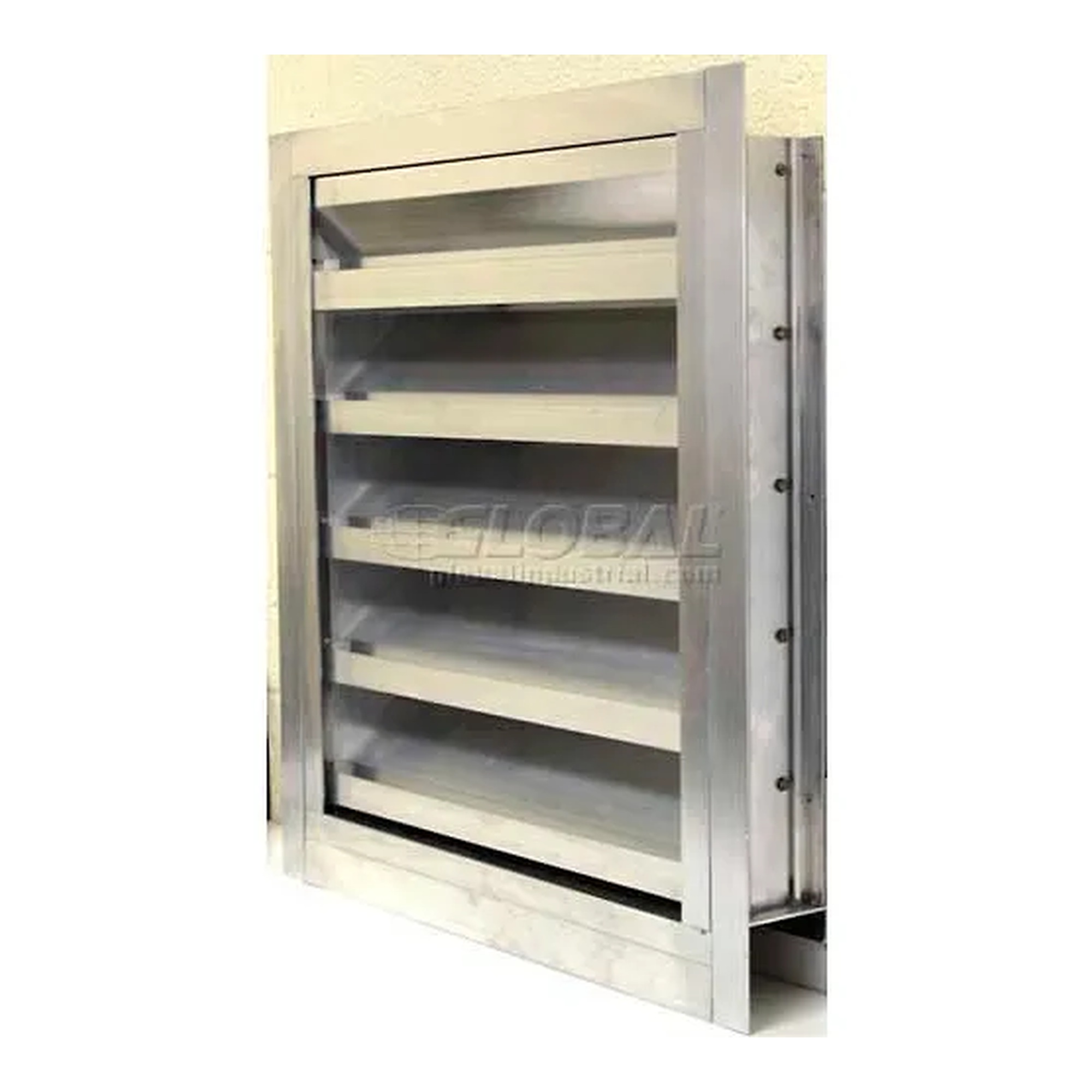 18-Inch Combination Louver Damper with Flange