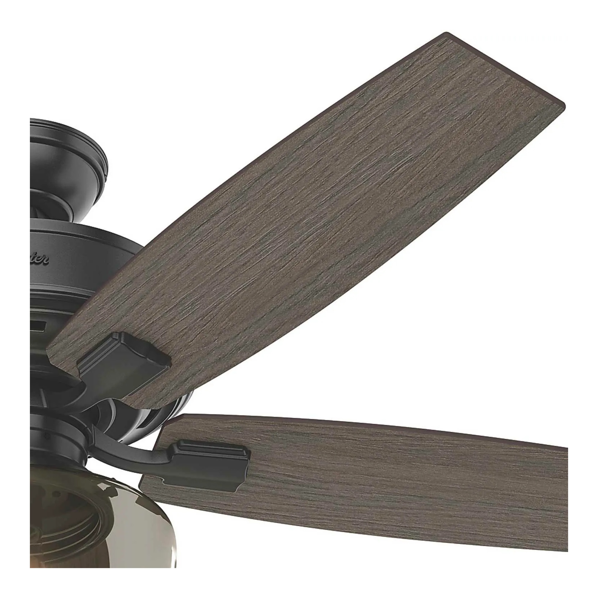 52-inch Bennett ceiling fan with light and handheld remote