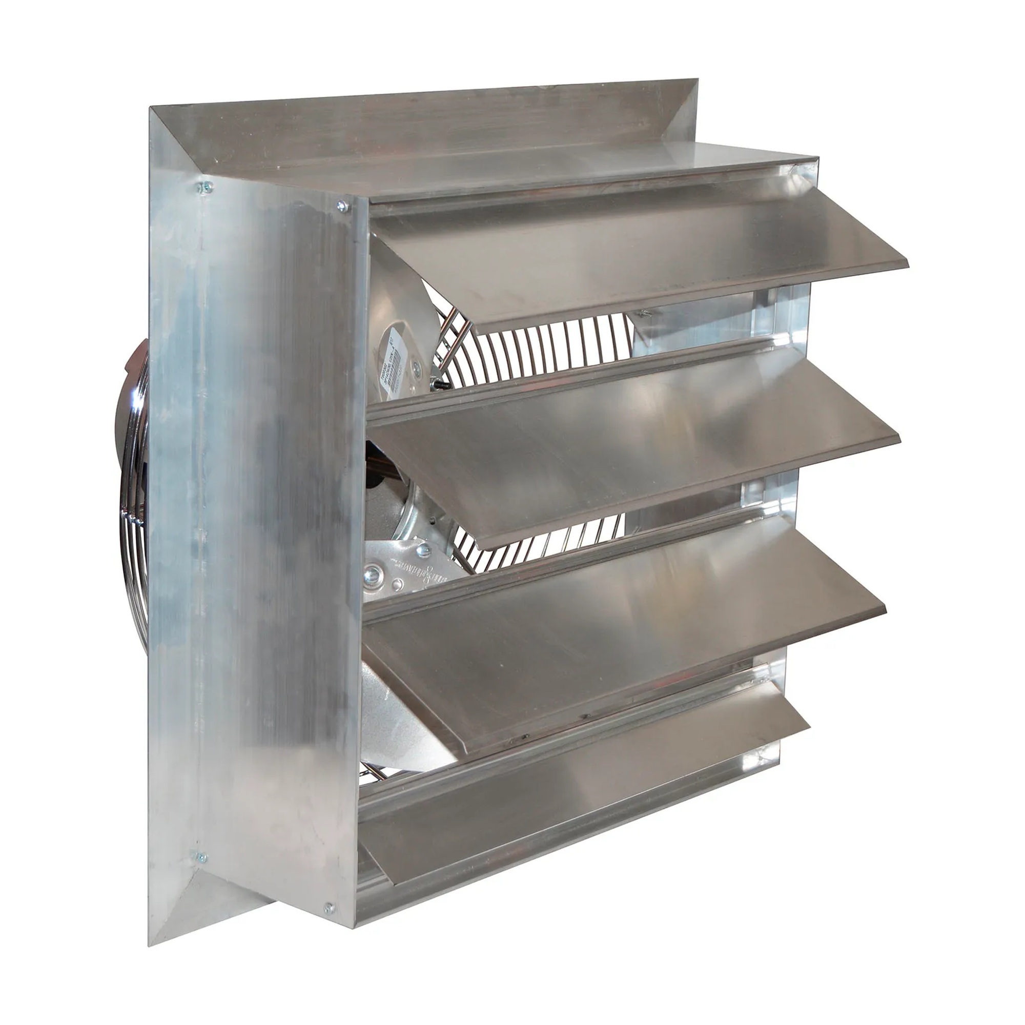 14-Inch Shutter-Mounted Exhaust Fan, 1,600 CFM