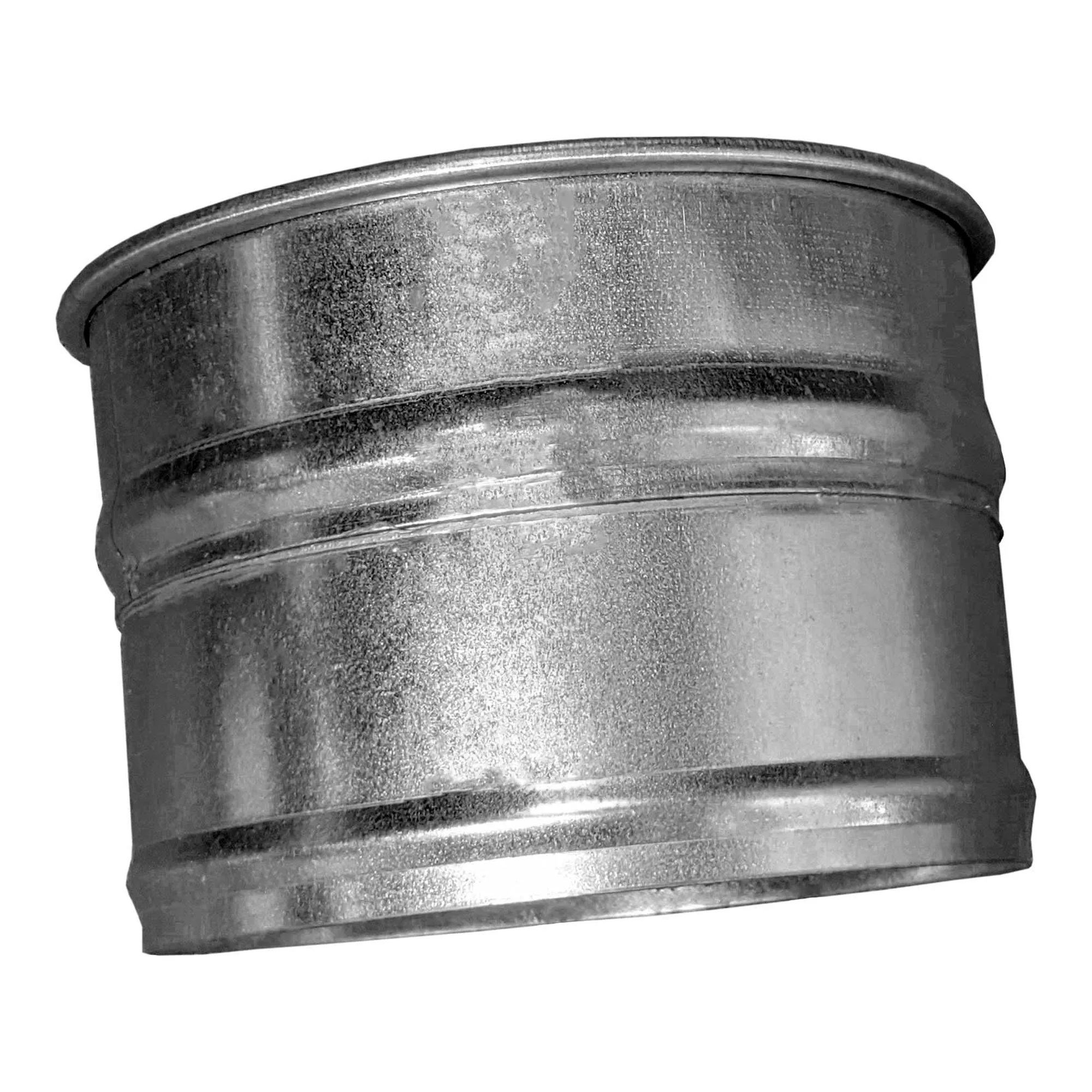 12-Inch Diameter Galvanized Hose Adapter