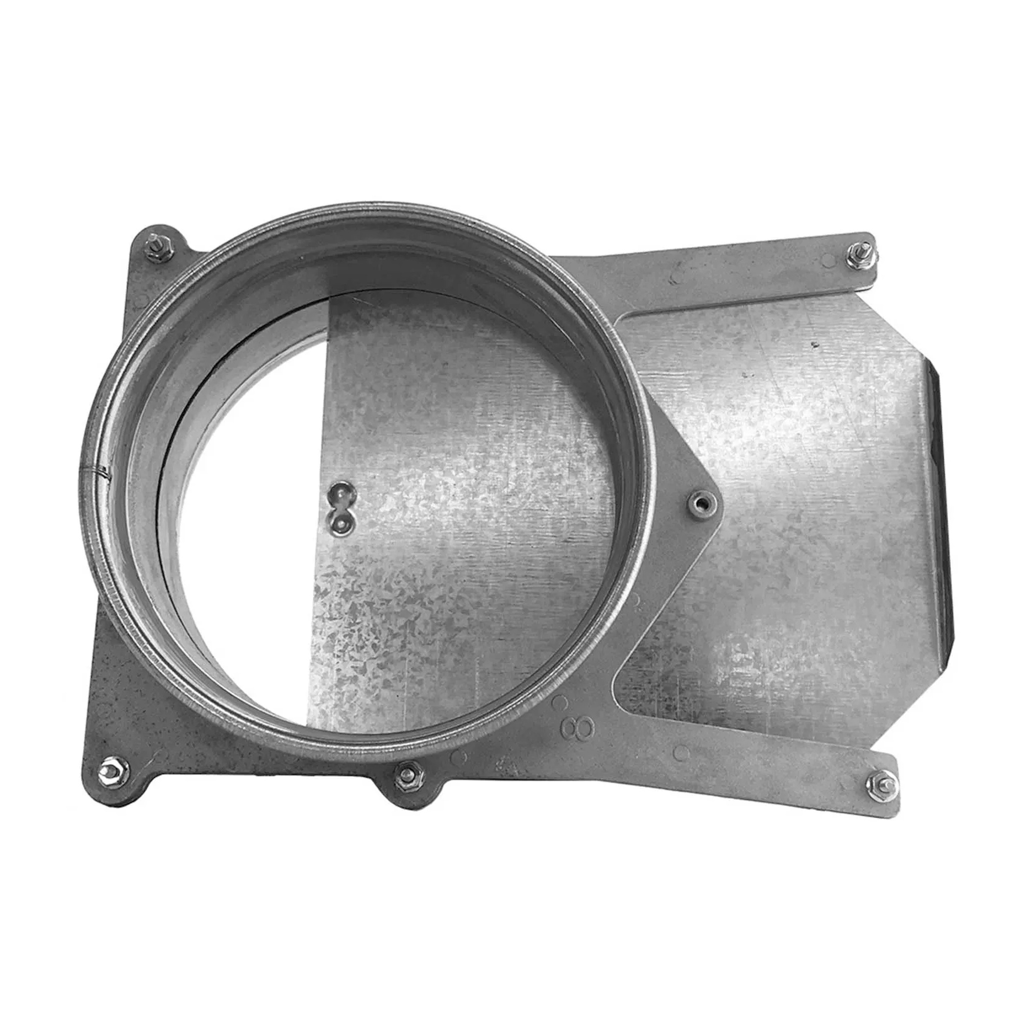 6-Inch Manual Blast Gate for Quick-Fit Ductwork