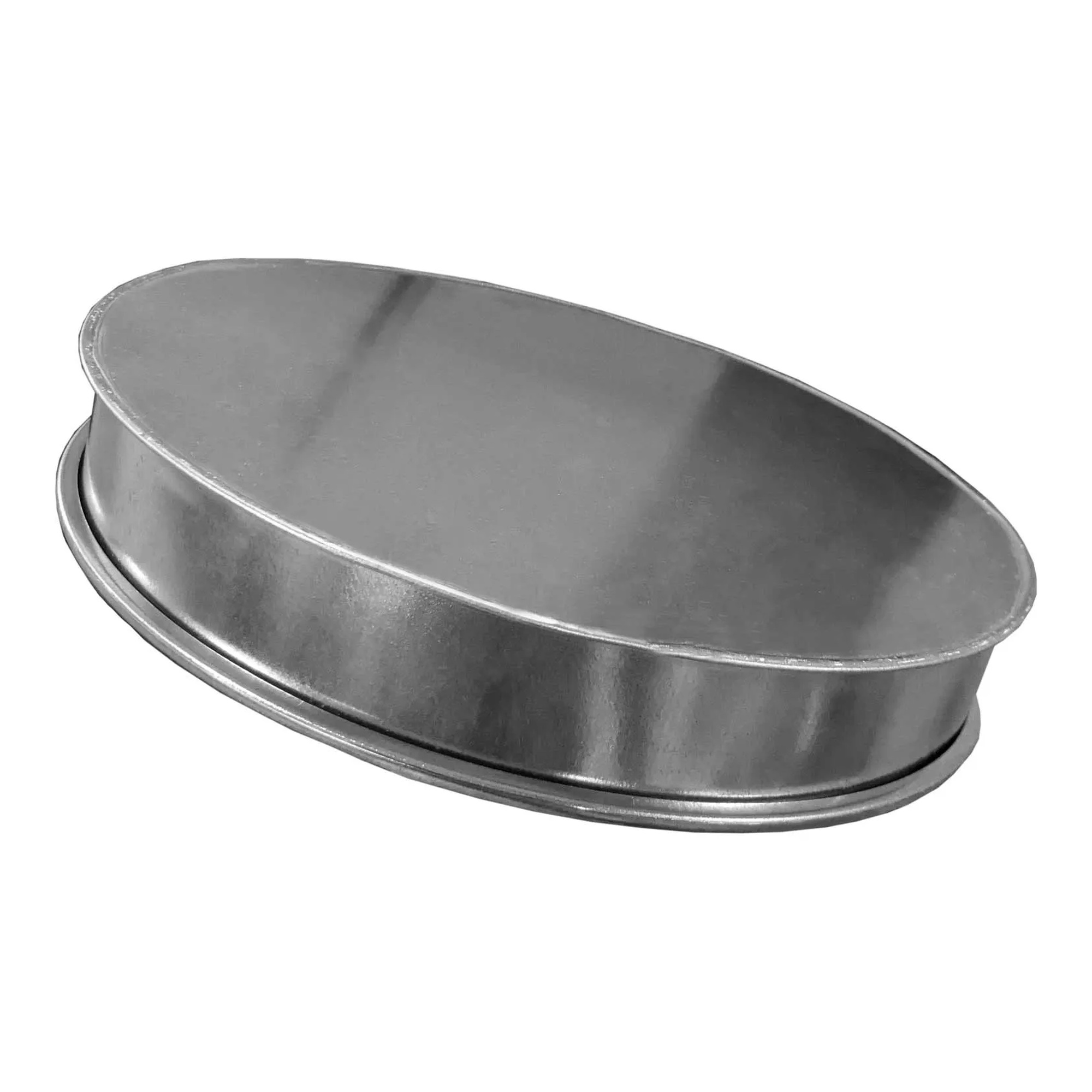 8-Inch Galvanized Clamp-Together Duct End Cap, 18 Gauge