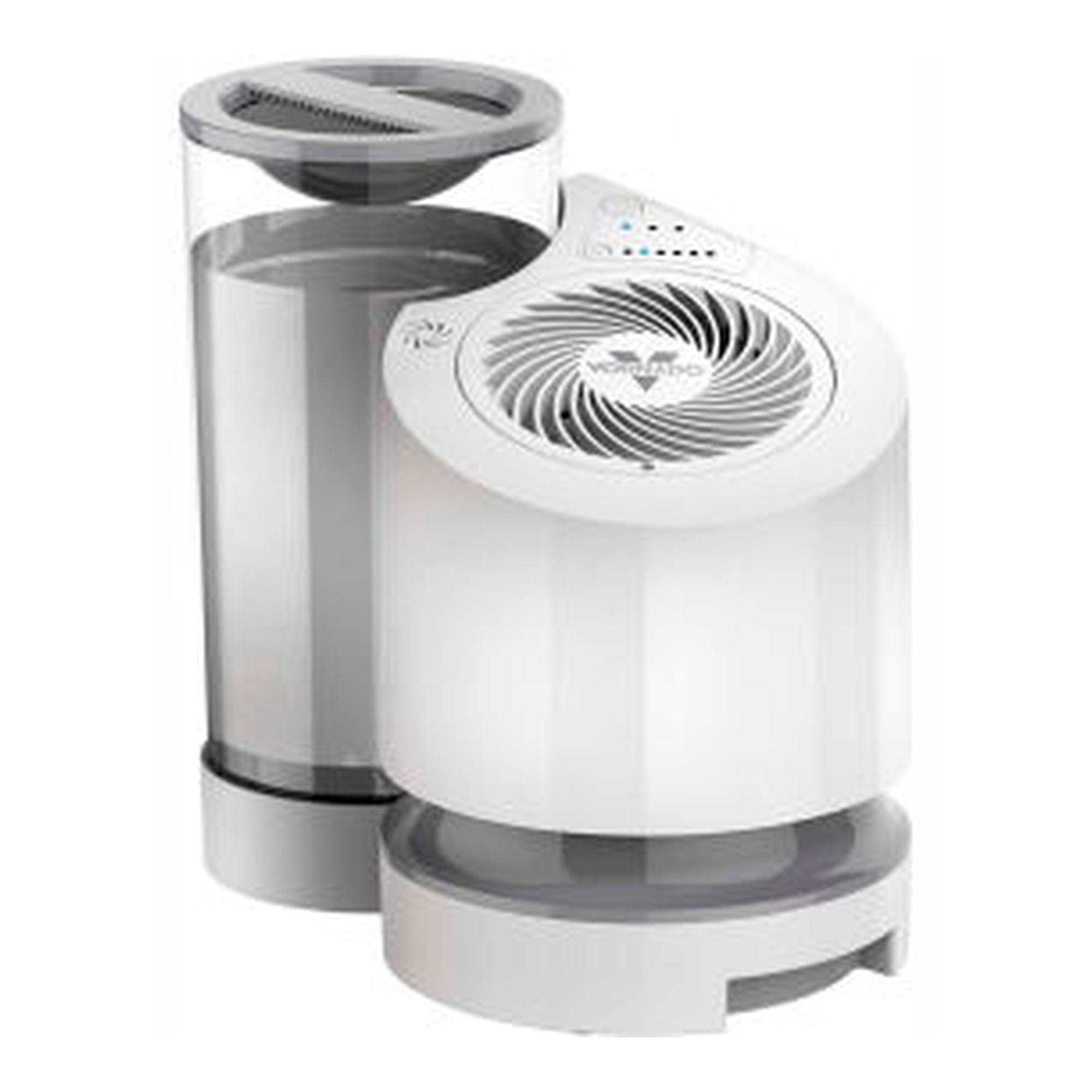 Evaporative Whole-Room Humidifier, 1-Gallon Tank, White