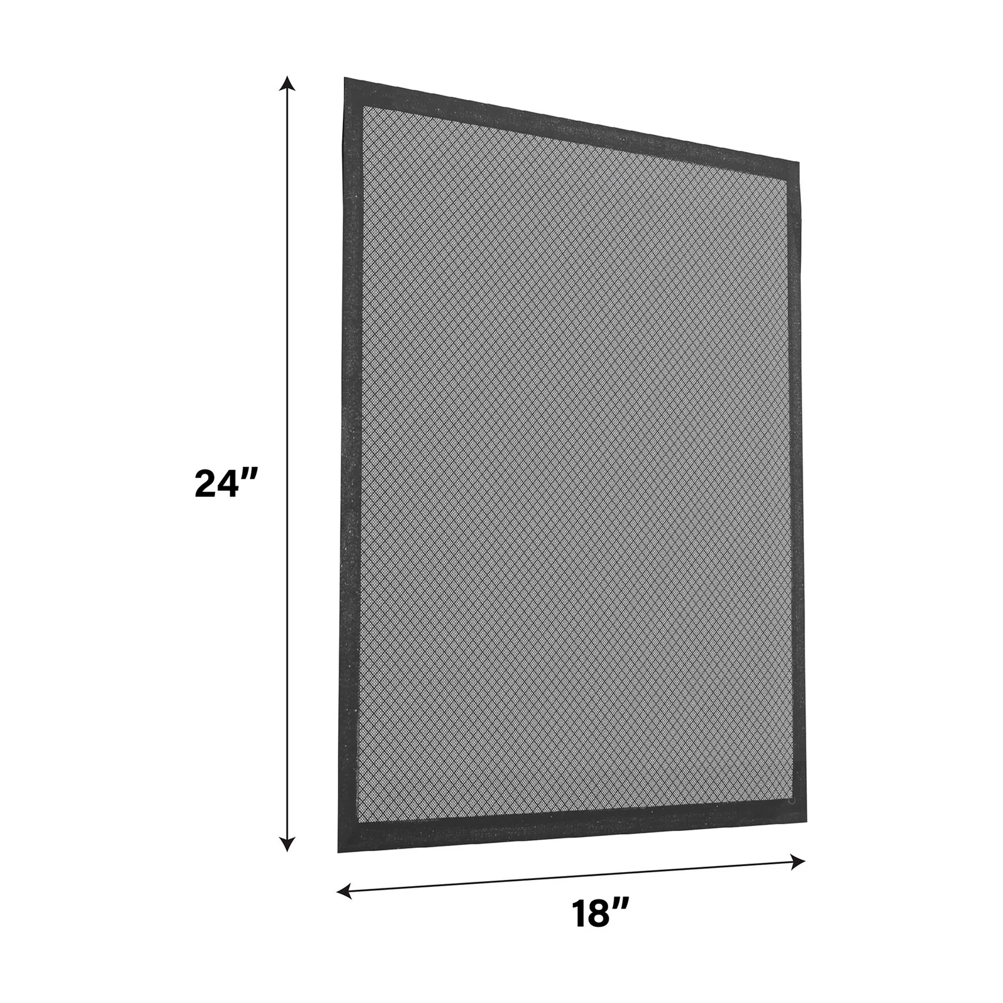 Permanent Washable Electrostatic Air Filter, Flexible 18 x 24 x 1, MERV 8