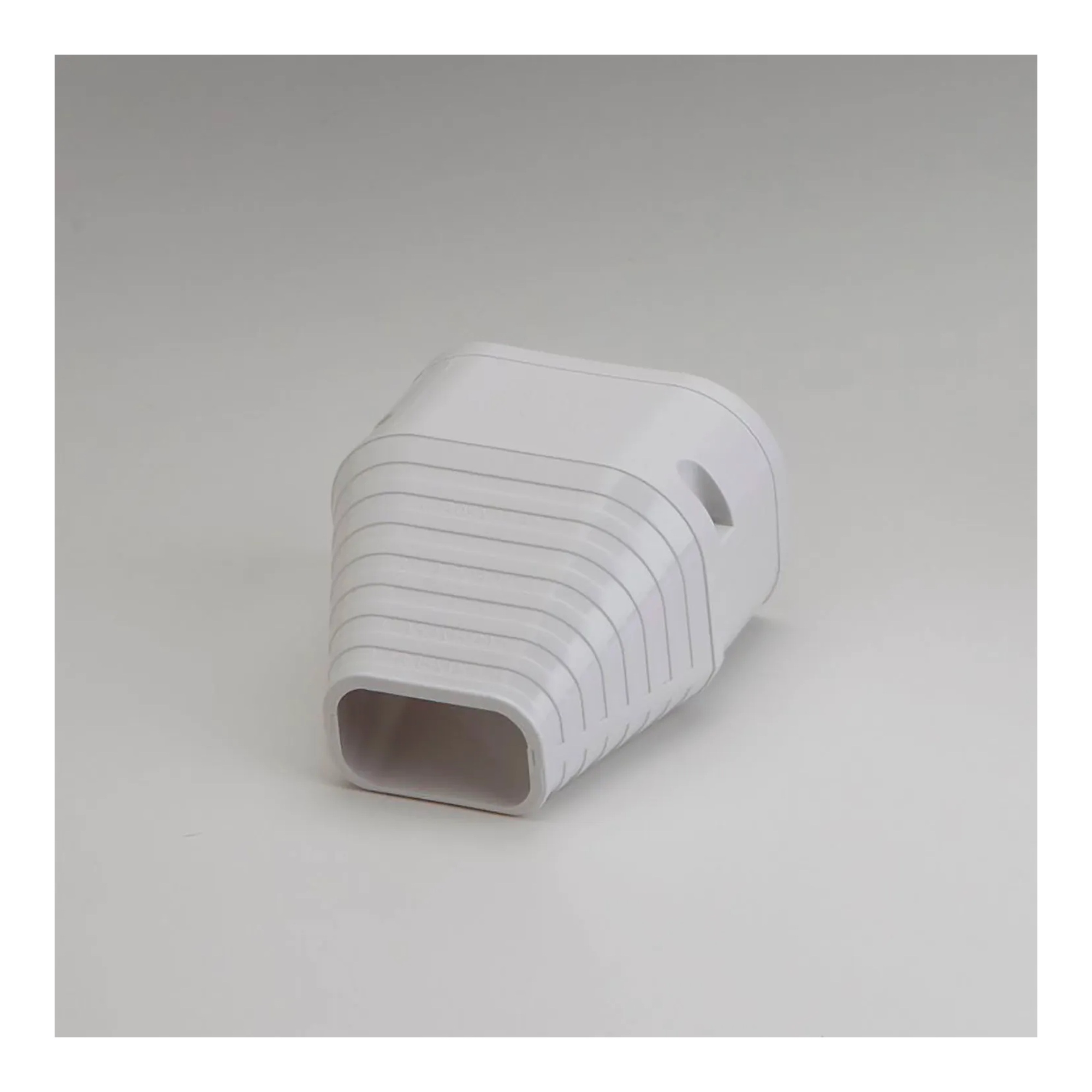 100 mm White Line-Set End Fitting