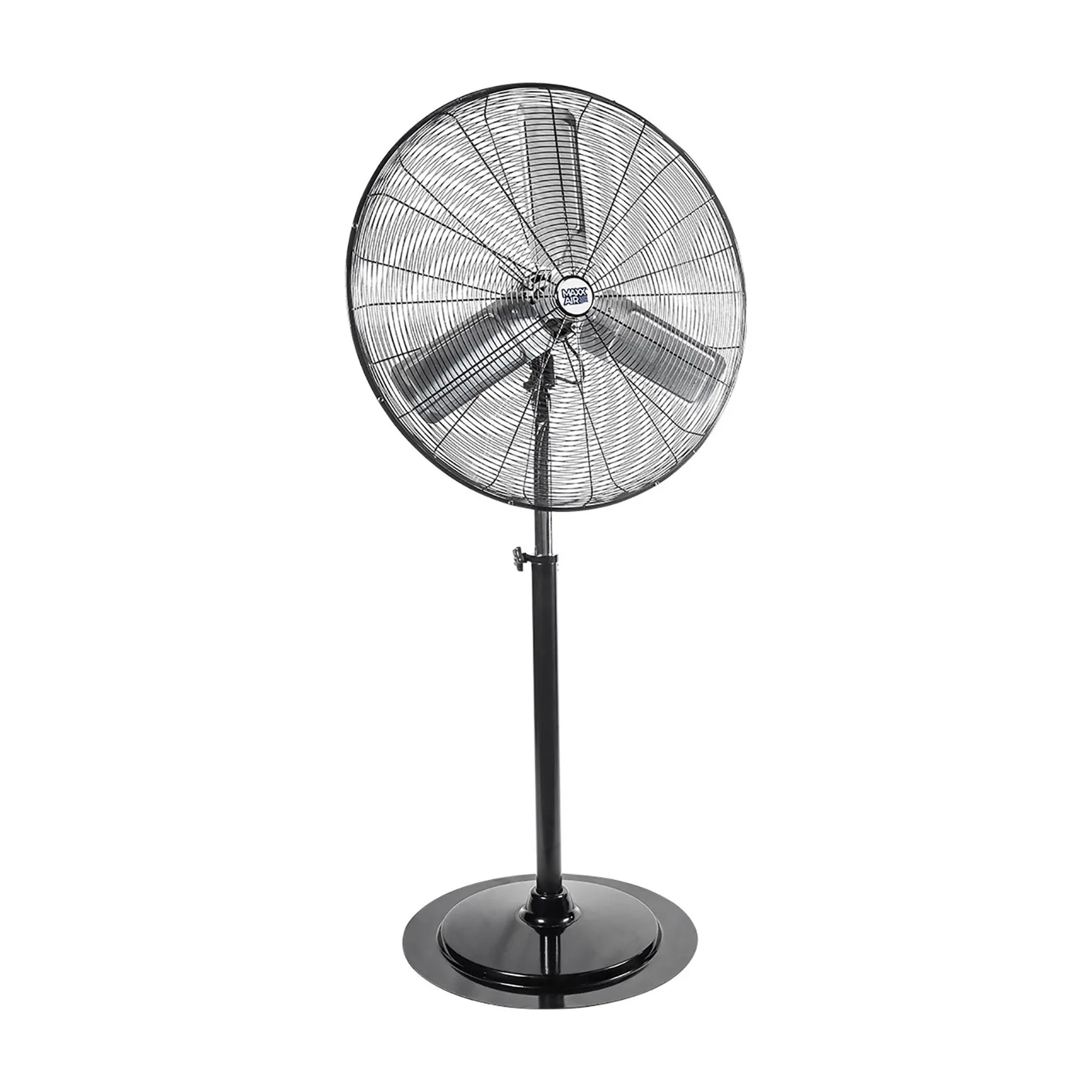 30-Inch Oscillating Adjustable Pedestal Fan, 3-Speed, Black
